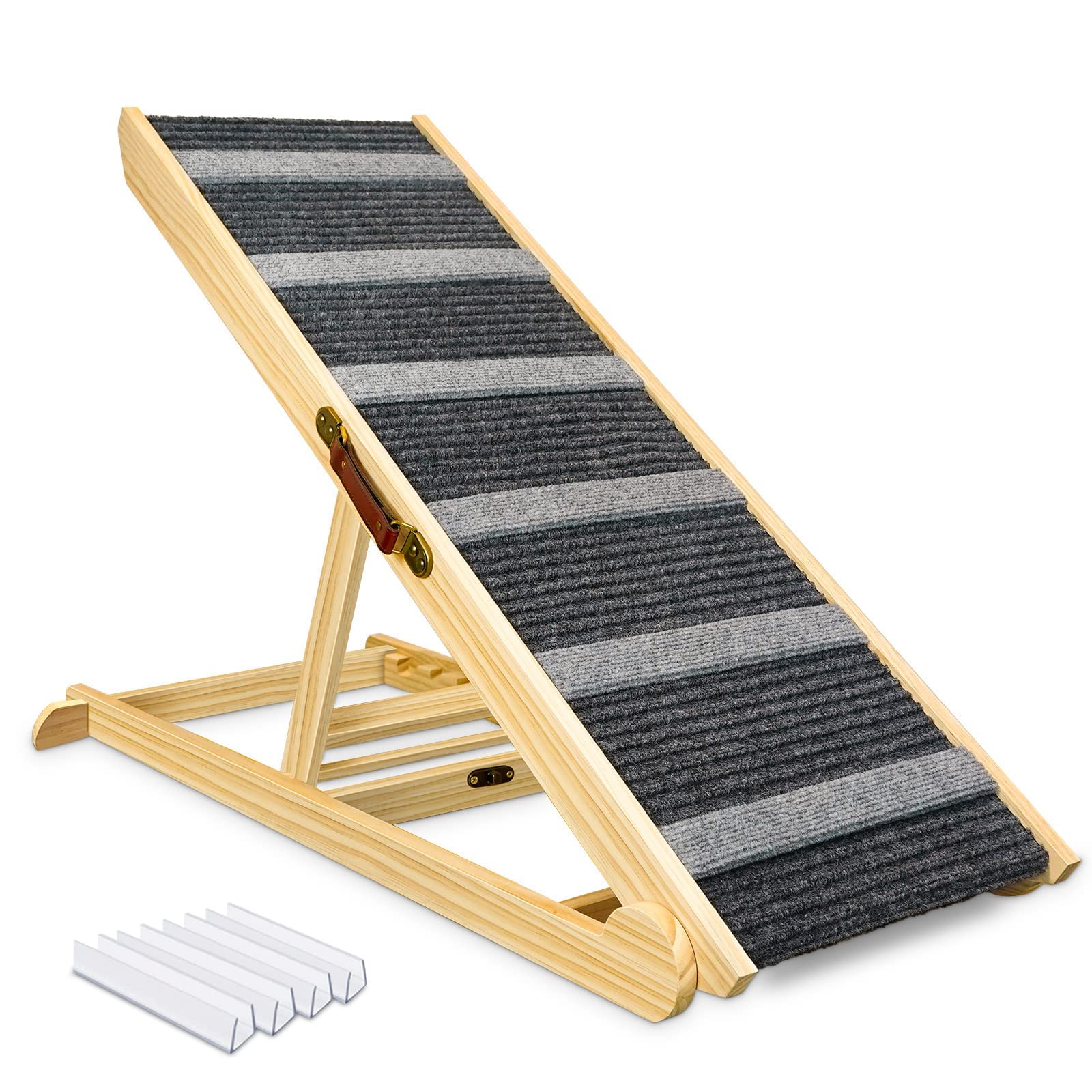SOKO Foldable Dog Ramp for Bed & Car - 41.33