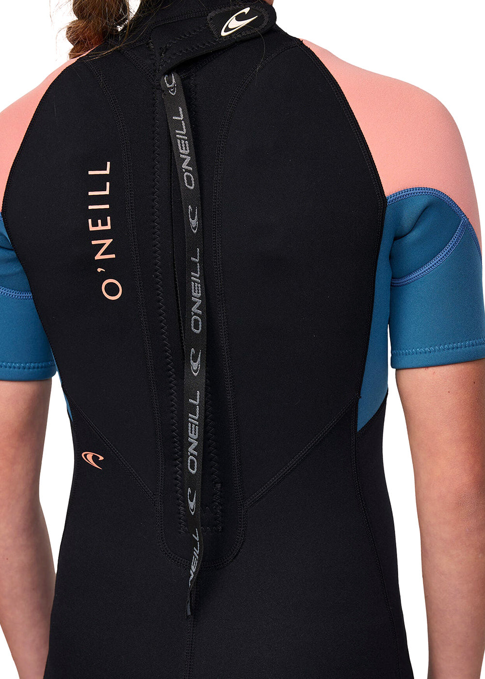 ONeill Girls Reactor 2mm BZ Spring Suit Wetsuit for Kids - Youth Full Body Neoprene Swimsuit for Surfing, Swimming & Water Sports