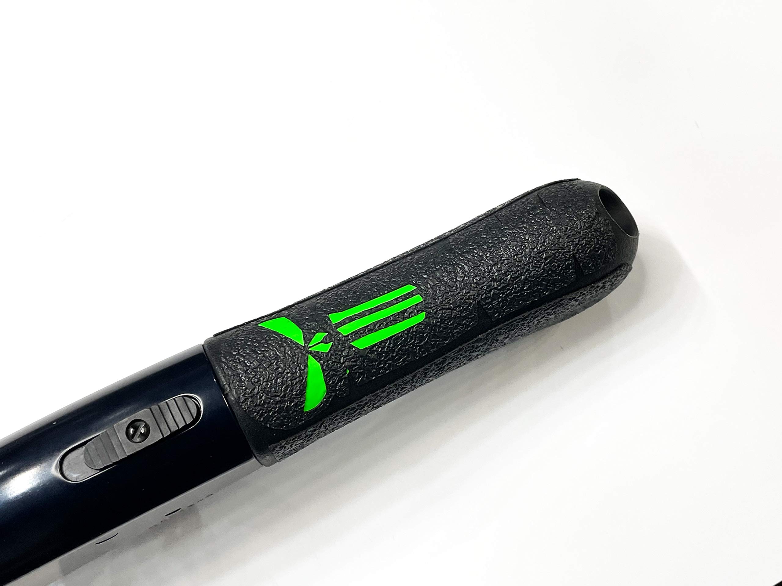 HandleItGrips Non-Slip Grip Tape for Shockwave Skull with Green Insert - Enhanced Firearm Control for Tactical Shooting & Home Defense