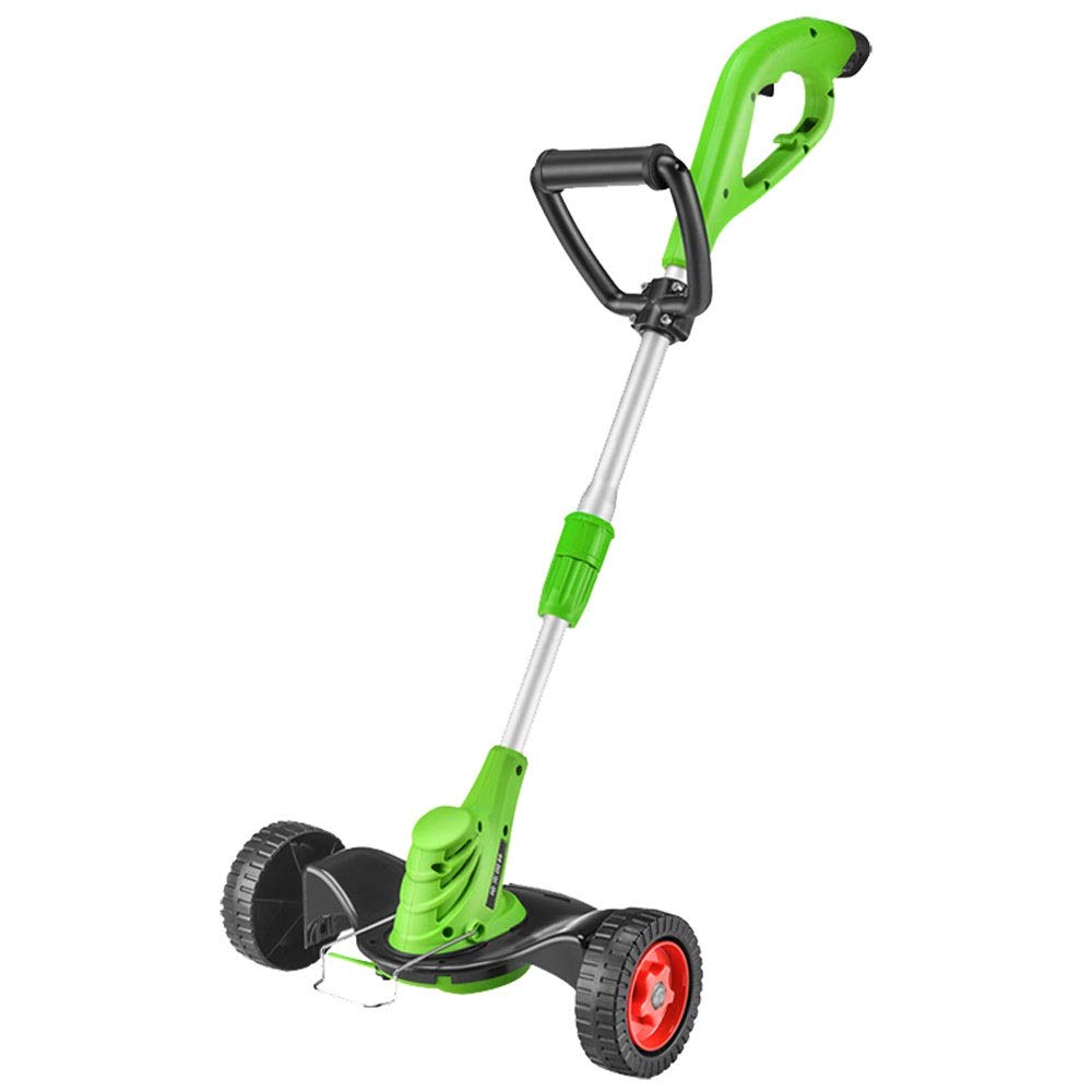 Cordless Grass Trimmer & Lawn Mower with 2 Batteries - Perfect for Small Yards