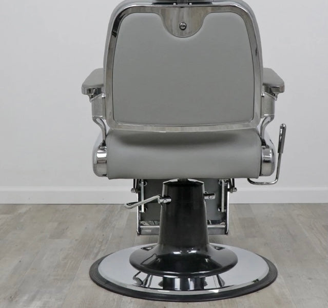 Professional Supreme Barber Chair for Salon & Home - Heavy Duty Hydraulic Styling Chair with Adjustable Height & Swivel Base | Perfect for Barbershops, Salons & Home Grooming Stations
