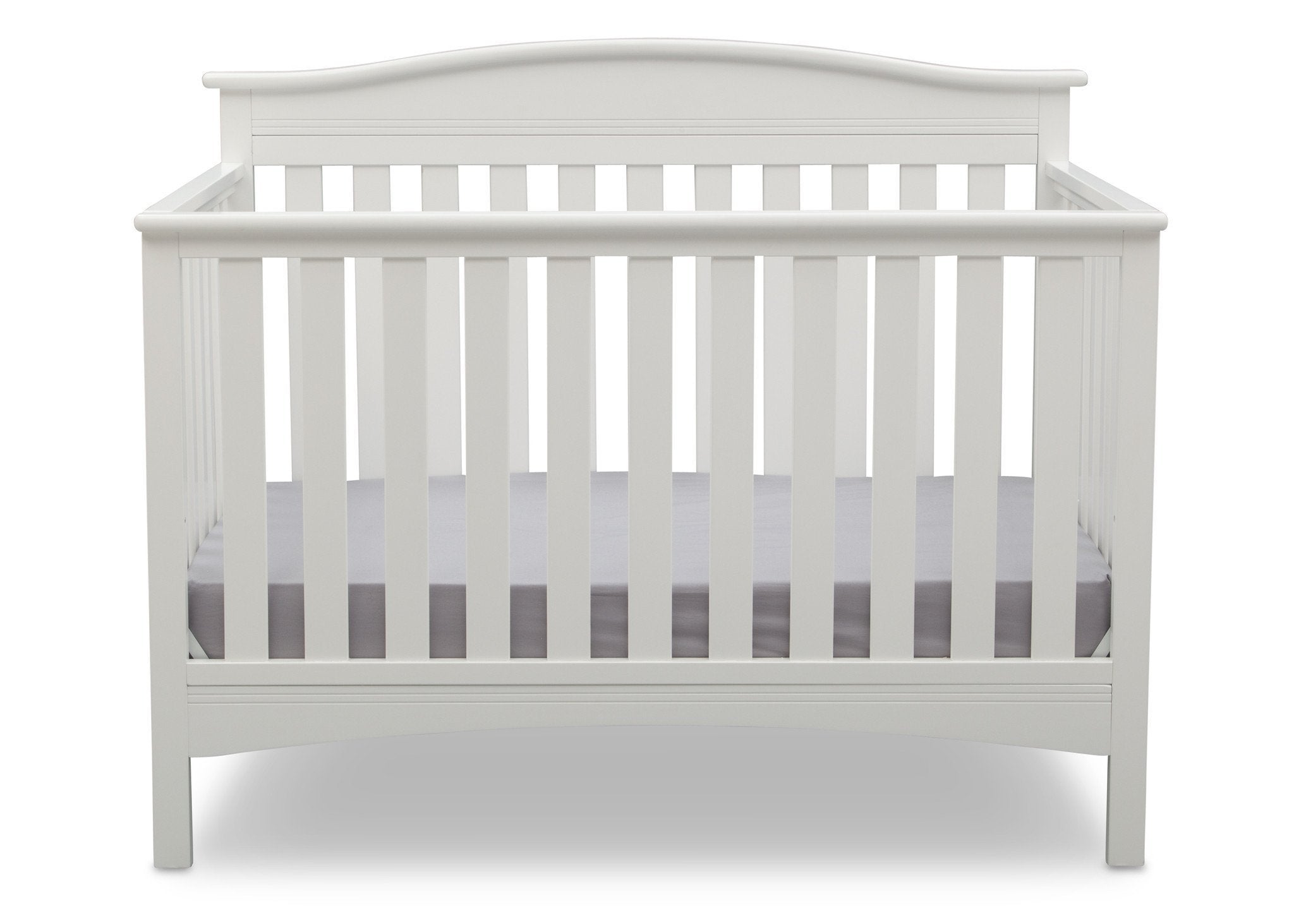 Bakerton 4-in-1 Convertible Baby Crib - Toddler Bed, Daybed & Full-Size Bed - Safe & Stylish Nursery Furniture for Newborns to Teens - Perfect for Bedrooms, Daycare & Guest Rooms