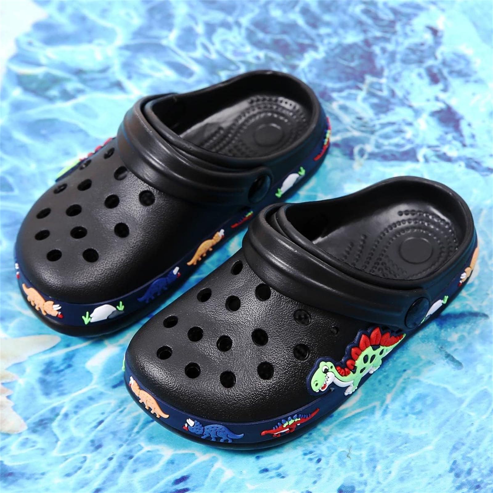 **Toddler Boys & Girls Cute Clogs - Lightweight Slip-On Garden Shoes for Kids - Summer Indoor/Outdoor Slides - Beach, Pool, Water & Sand Play Sandals**    *(Perfect for Playtime, Beach Trips, Poolside Fun & Everyday Comfort!)*
