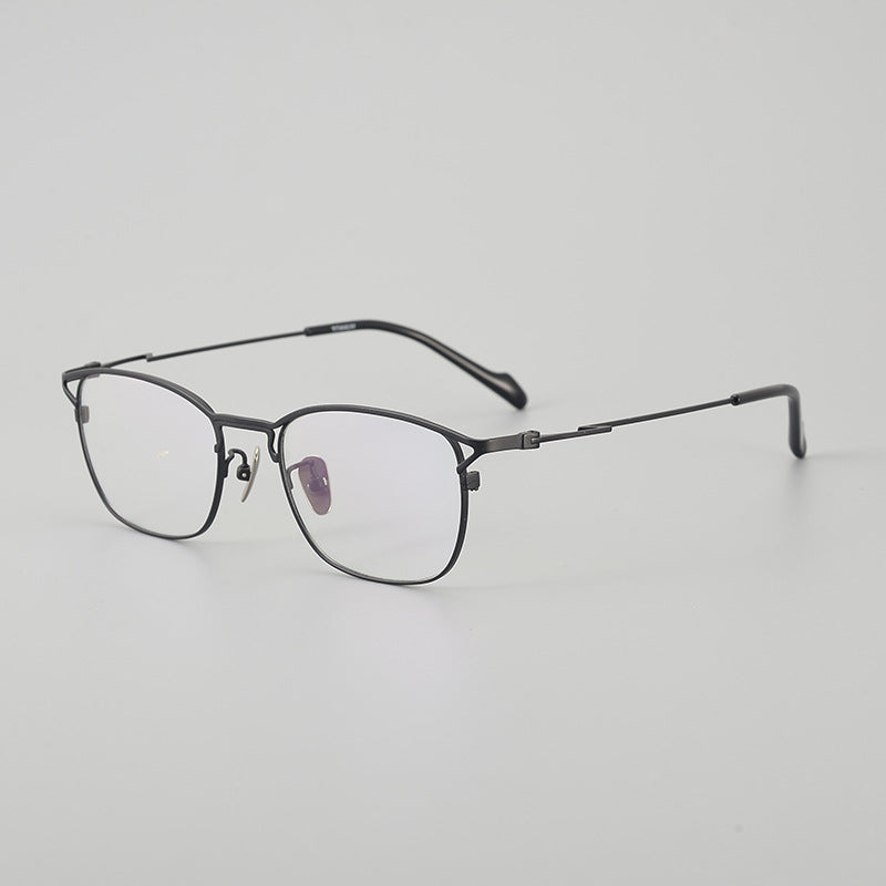 Niklas Retro Titanium Square Glasses Frame - Lightweight Durable Eyewear for Men & Women | Perfect for Reading, Driving & Fashion Accessories