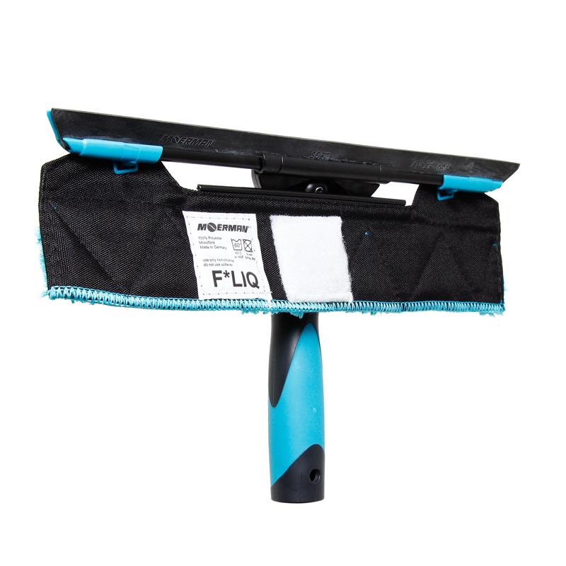 Moerman F*LIQ Excelerator 2.0 Complete Window Cleaning Squeegee Kit - Professional Glass Cleaner Tool for Home & Commercial Use