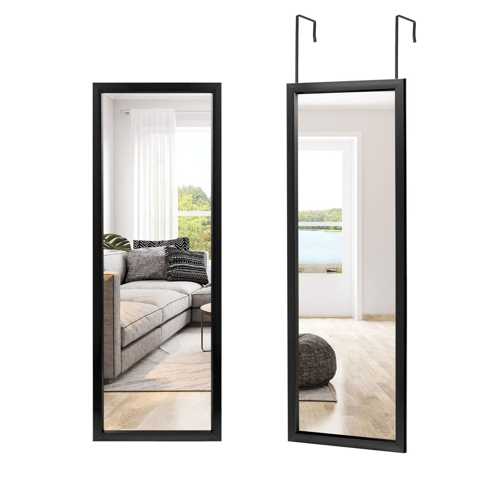 Over The Door Full Length Mirror - 43