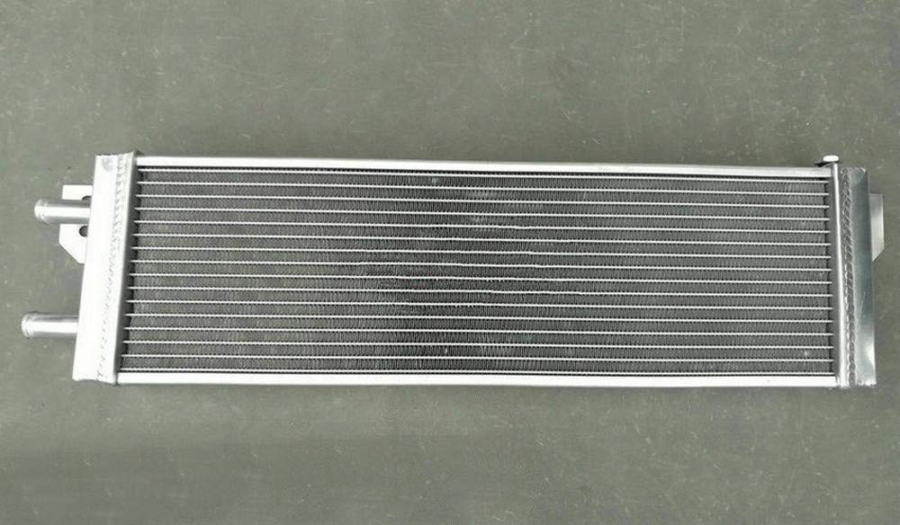 Universal Aluminum Air to Water Intercooler & Liquid Heat Exchanger with Fans - High Performance Cooling for Turbocharged Engines, Racing & Off-Road Vehicles