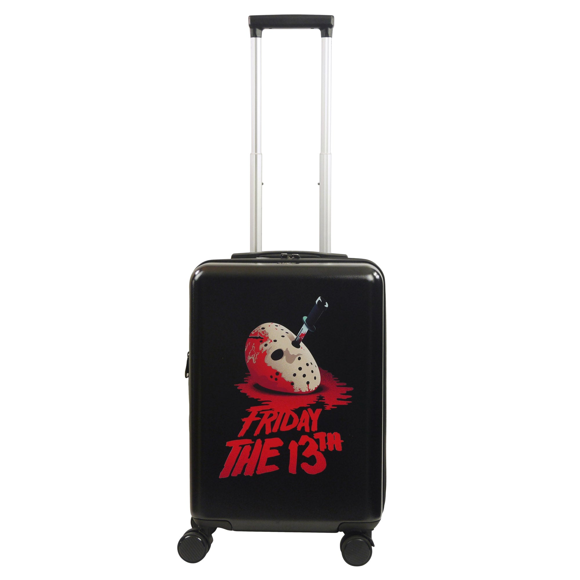 Friday The 13th Full 22.5 Inch Black Carry On Luggage - Perfect for Air Travel & Weekend Getaways