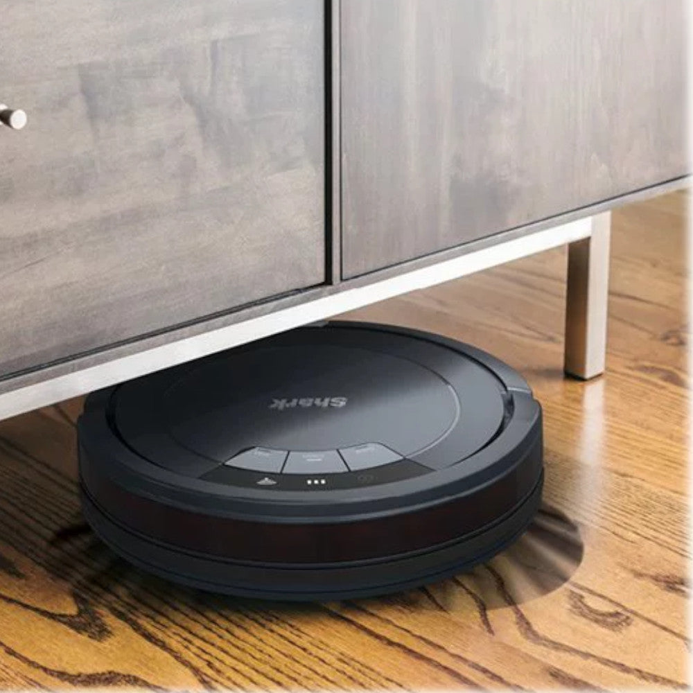 SHARK ION RV765 Robot Vacuum Cleaner - Certified Refurbished with Home Essentials Warranty | Smart Self-Charging for Hardwood Floors & Carpets | Ideal for Pet Hair, Daily Cleaning & Large Homes