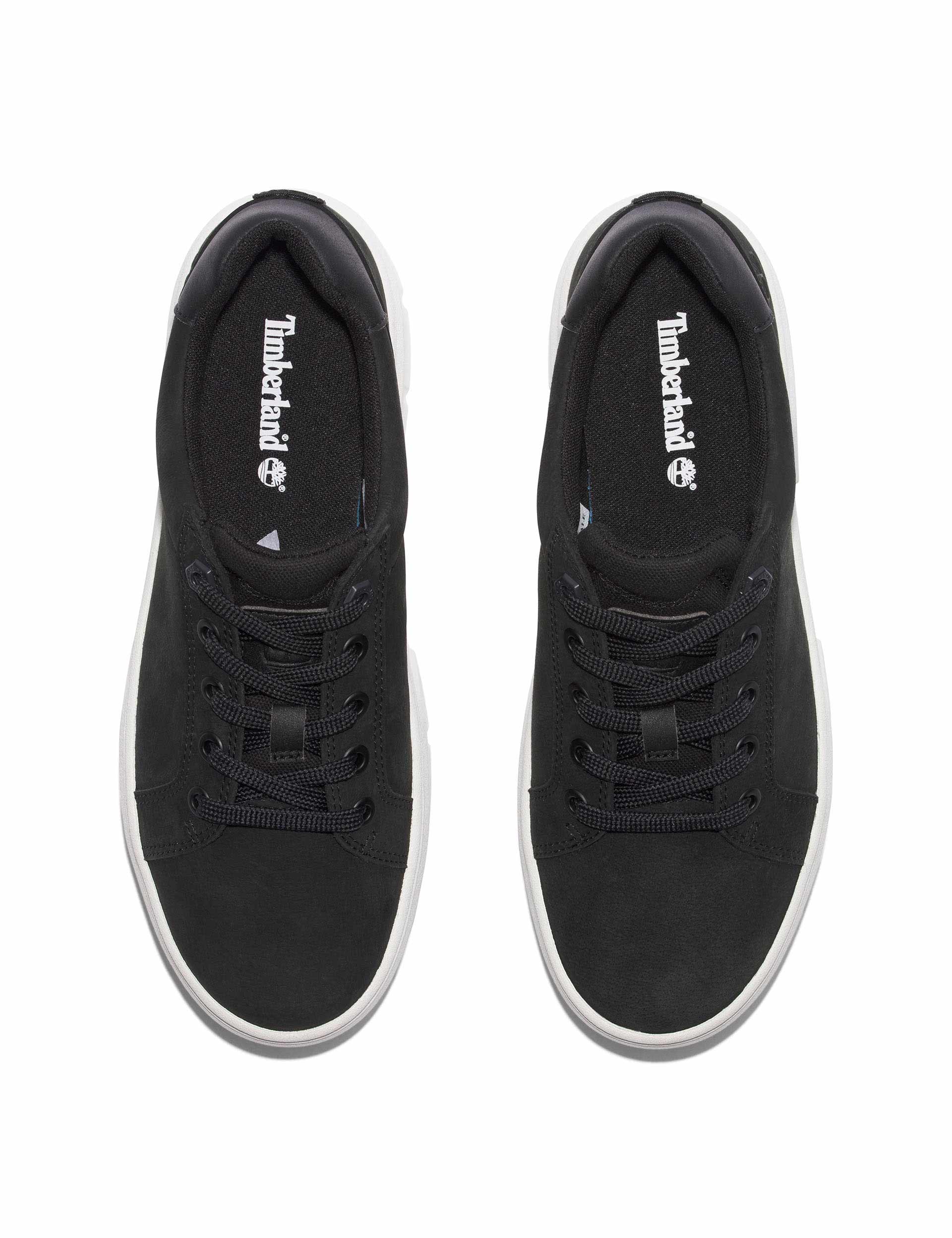 Low Lace Up Trainer Sneakers - Black | Comfortable Casual Shoes for Men & Women | Perfect for Running, Gym & Everyday Wear