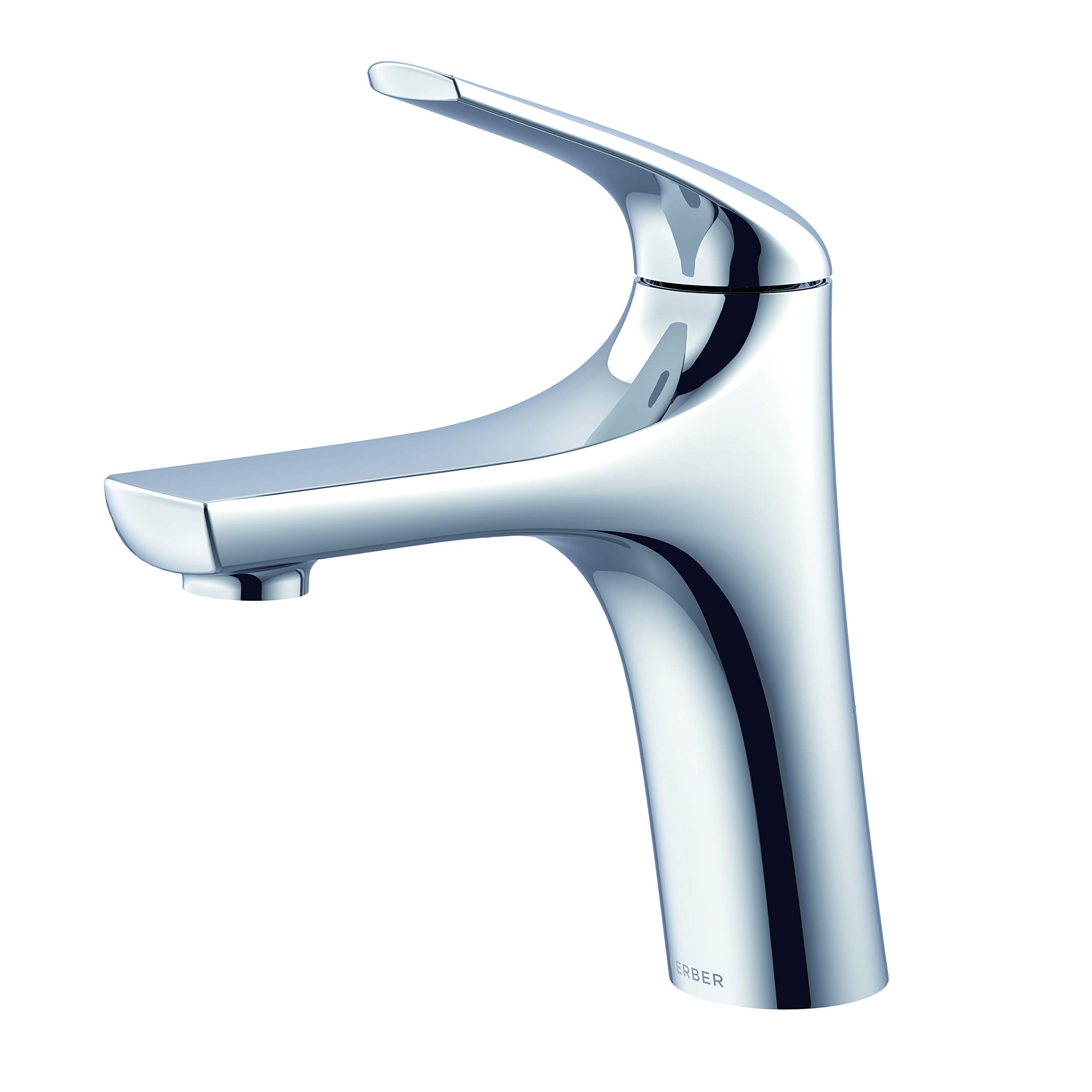 Gerber Lemora Single Hole Bathroom Faucet with Metal Pop-Up Drain - Modern Waterfall Spout for Vanity Sink, Perfect for Home, Hotel & Commercial Use