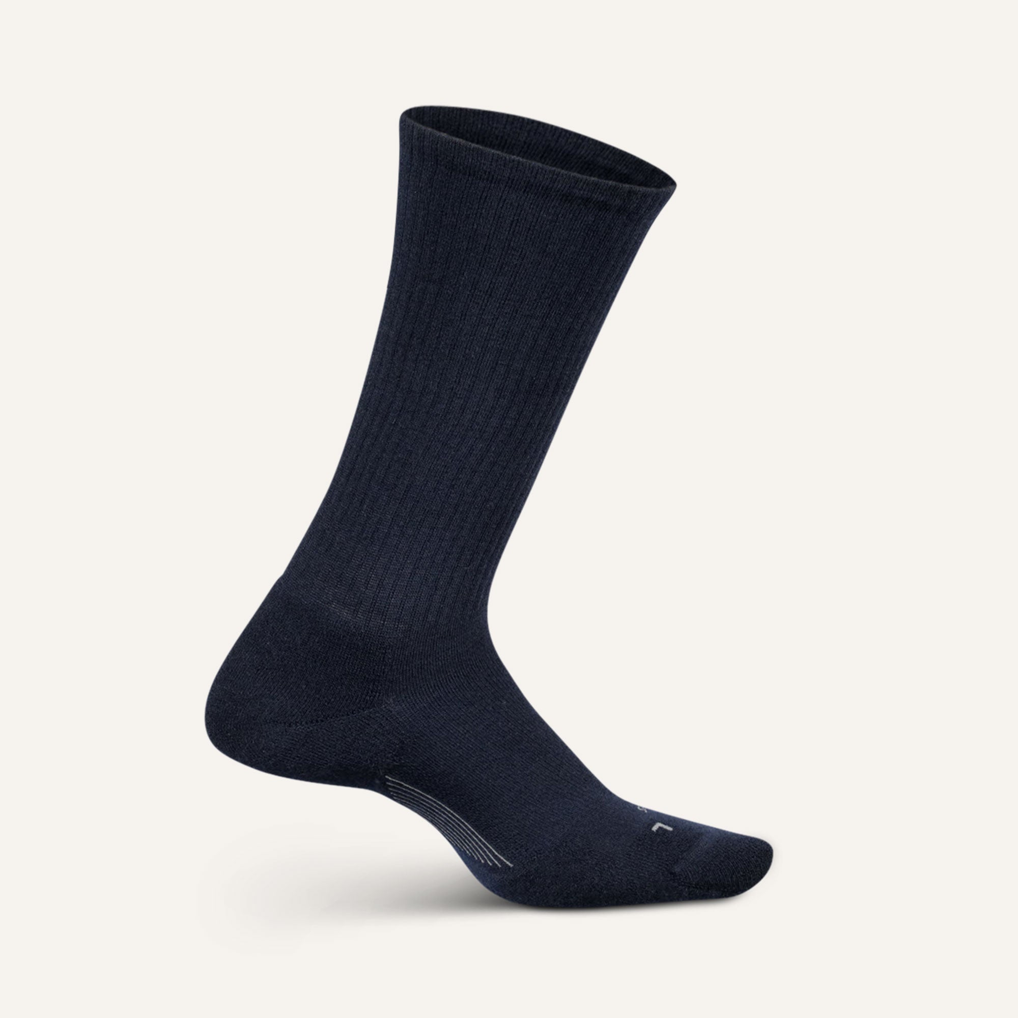 Men's Max Cushion Crew Casual Rib Socks - Ultra Soft & Breathable Everyday Socks for Work, Gym & Outdoor Activities