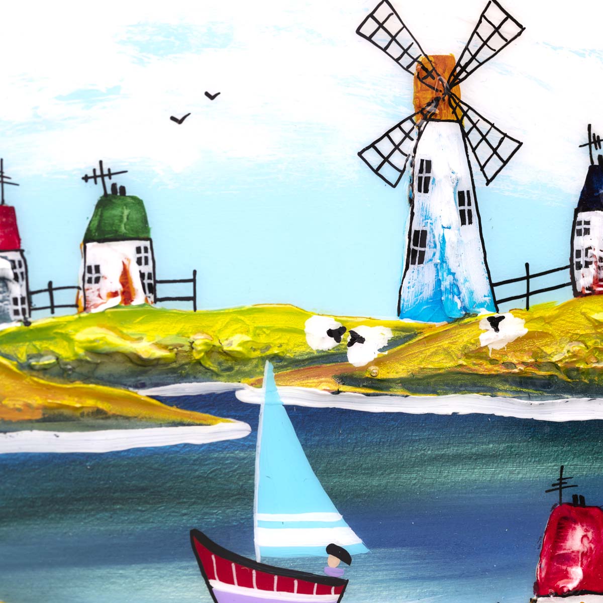 Original 'A Sunny Day Out' Art Print - Perfect for Home Decor, Office Wall Art & Gift Ideas
