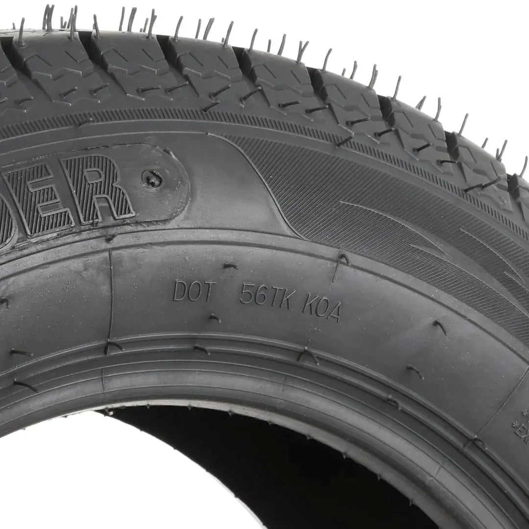 ST235/80R16 Radial Trailer Tires - 10 Ply Load Range E (124N) - Heavy Duty Commercial Grade for Boat Trailers, Utility Trailers & RVs - All Weather Performance