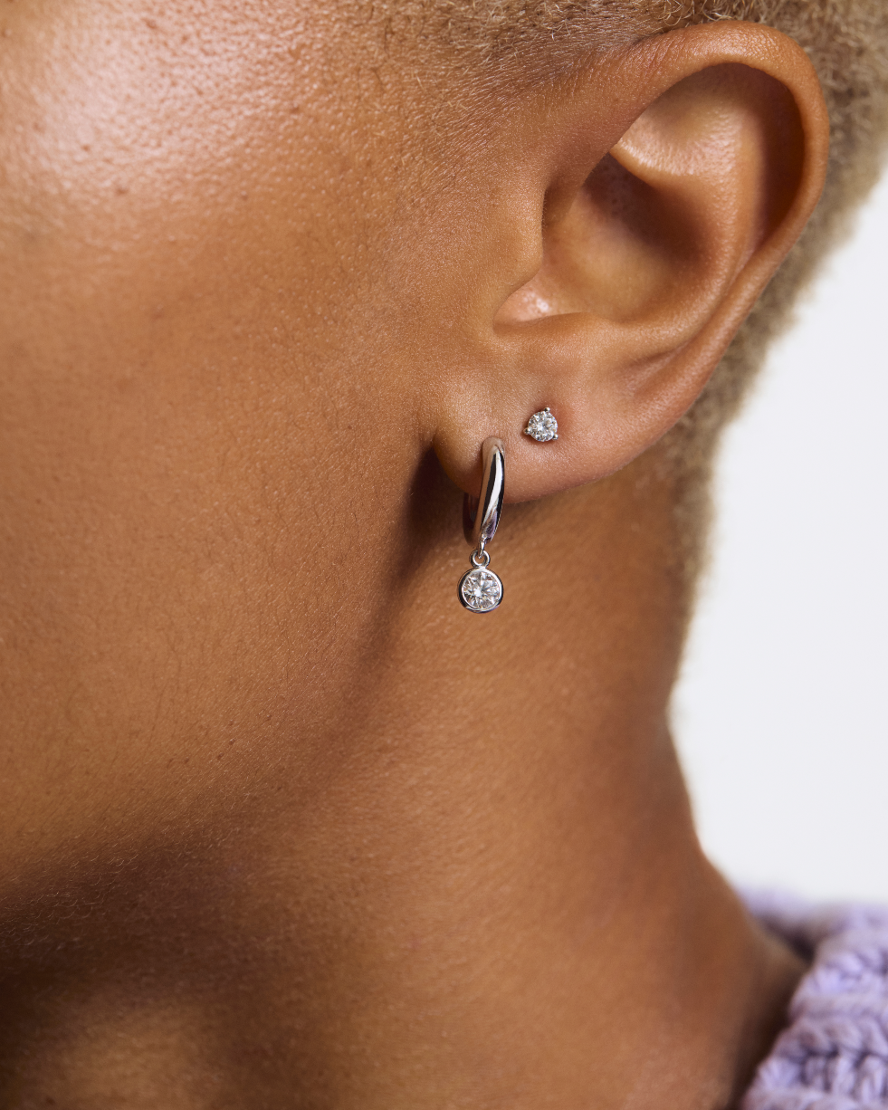 Elegant Wistful Hoop Earrings for Women - 14K Gold Plated Dainty Circle Earrings - Perfect for Everyday Wear, Date Night & Special Occasions