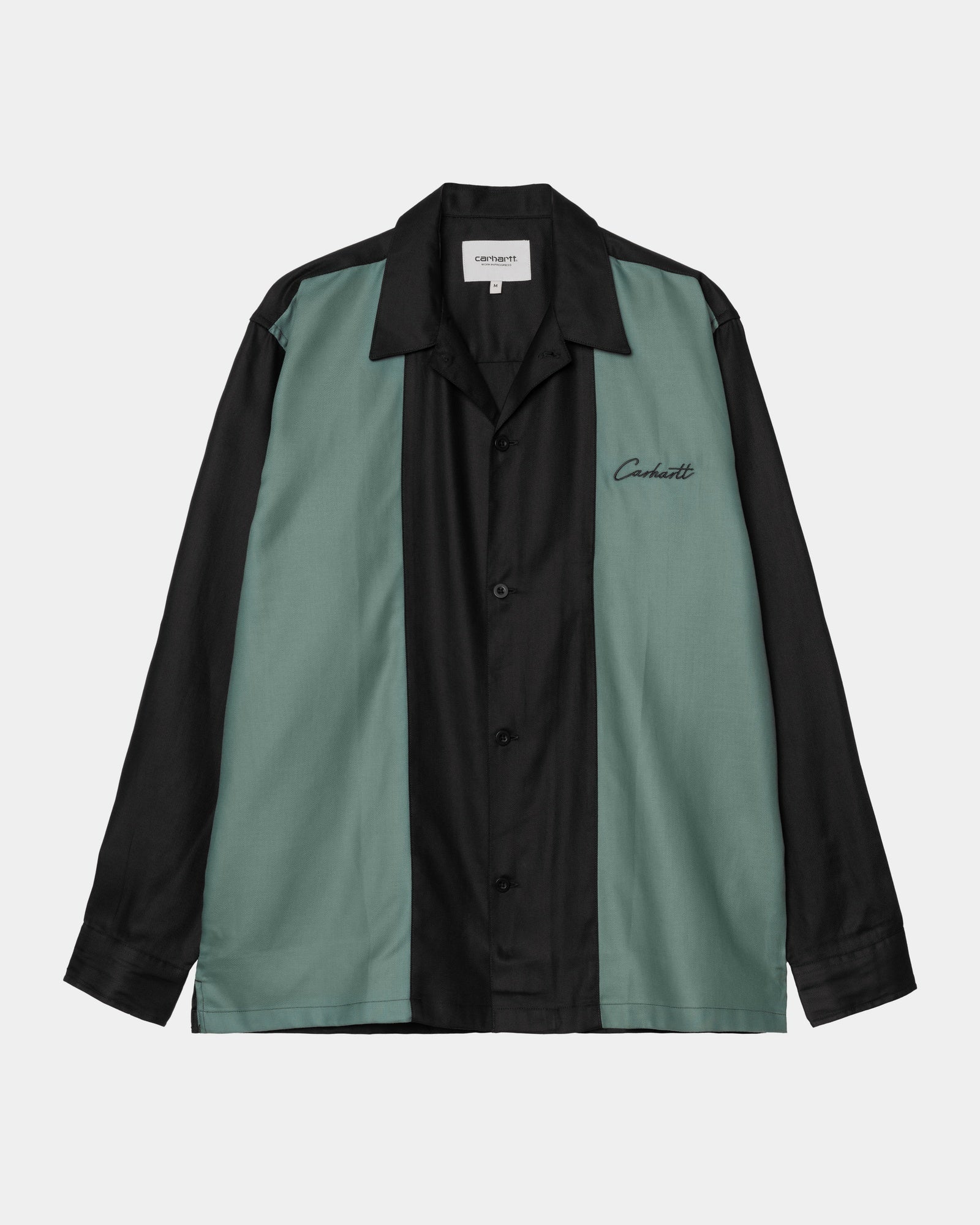 Delaney Shirt for Men - Stylish Black & Silver Pine Plaid Flannel Button Down - Perfect for Casual Wear, Outdoor Adventures & Office Attire