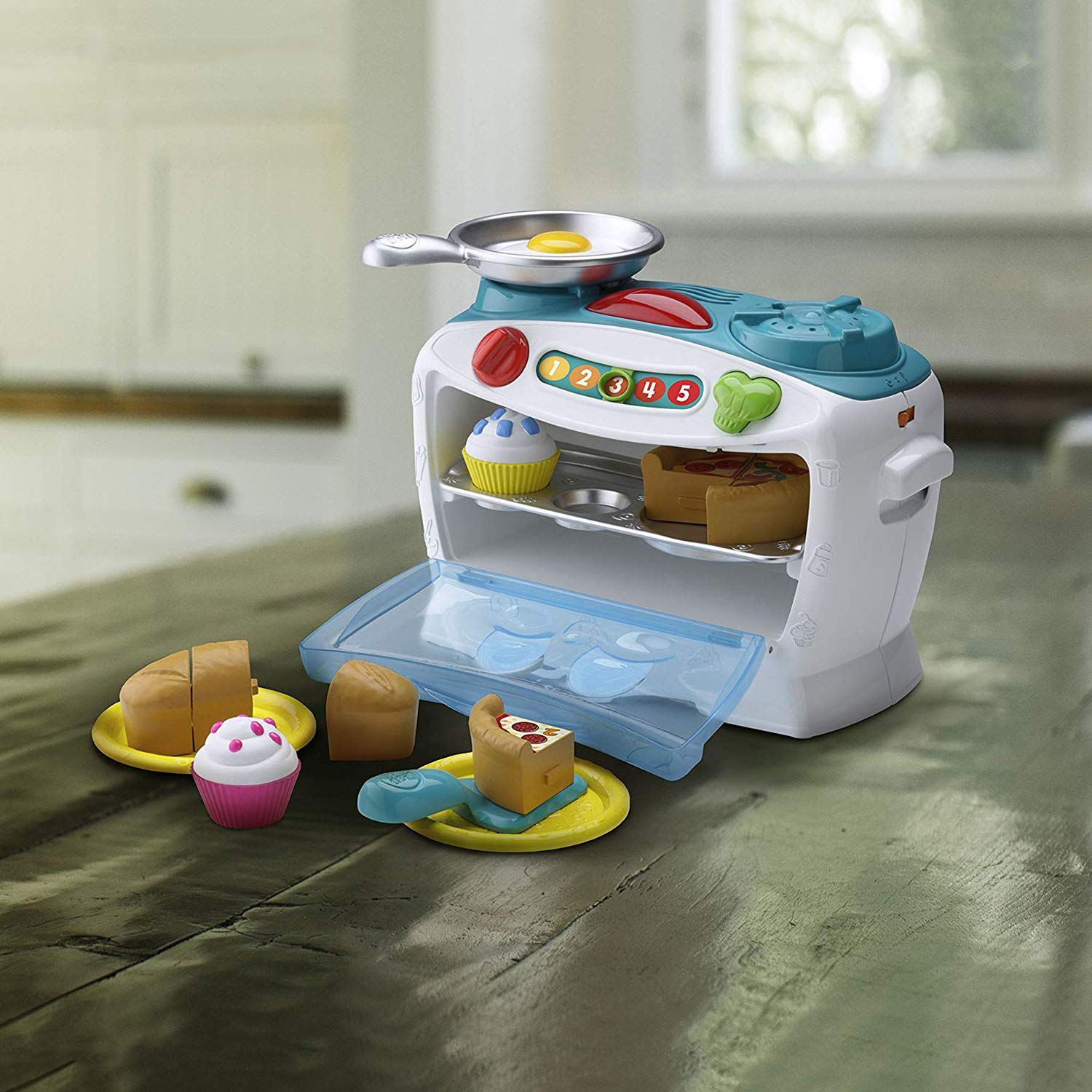 LeapFrog Number Lovin' Oven Toy - Interactive Learning Toy for Kids Ages 2-5, Educational Baking Playset with Numbers & Counting - Perfect for Pretend Play, Math Skills & Early Childhood Development