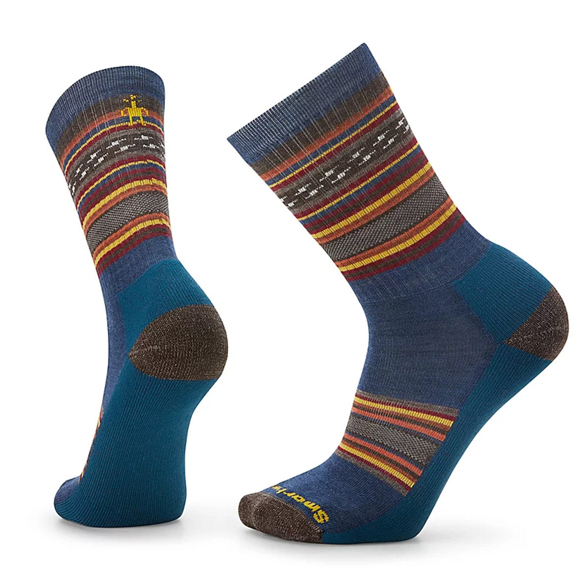 Men's Everyday ReGarita Light Cushion Crew Socks - Comfortable Cotton Athletic Socks for Running, Hiking & Casual Wear