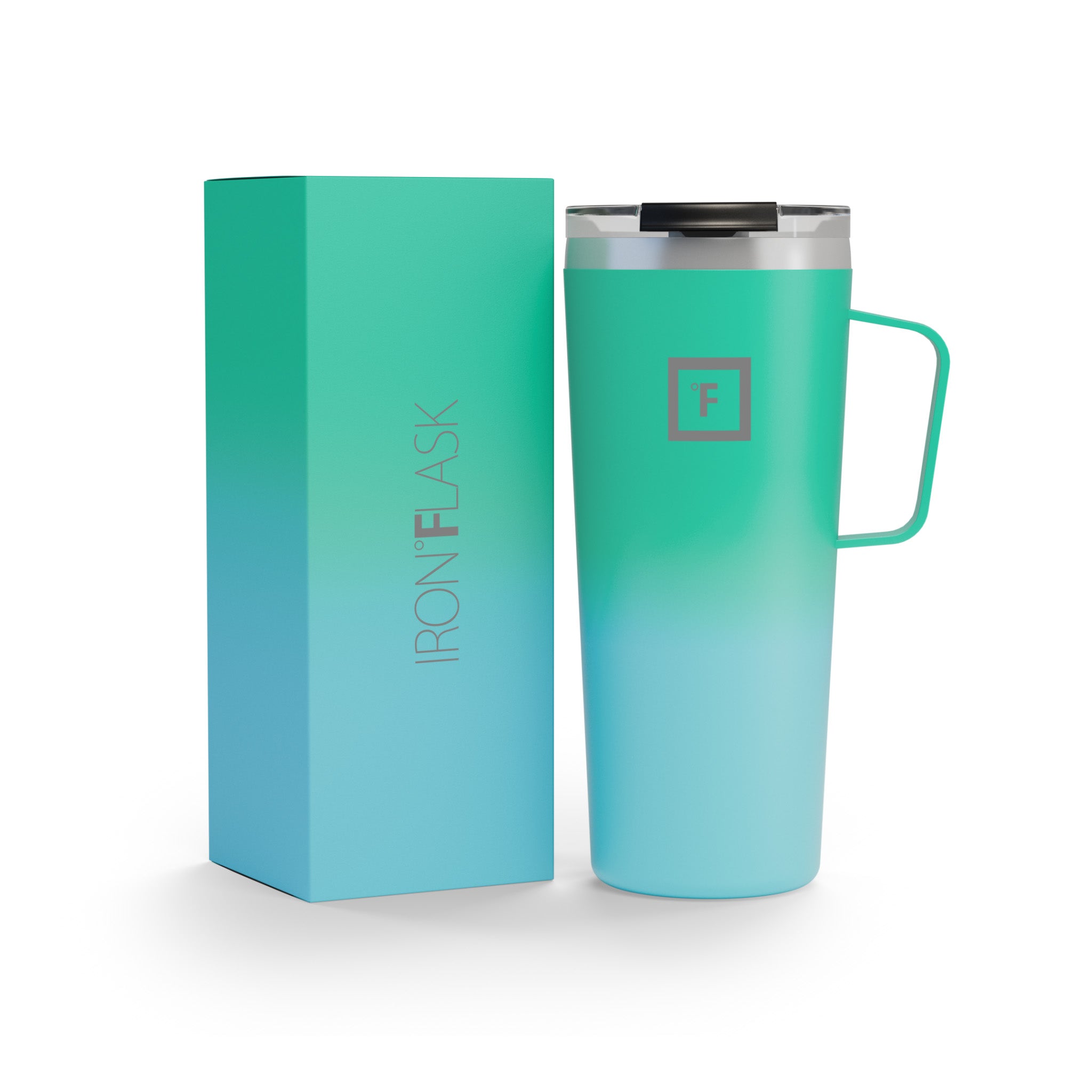 24 Oz Insulated Coffee Mug with Non-Slip Grip - Perfect for Hot & Cold Drinks at Home, Office or Travel