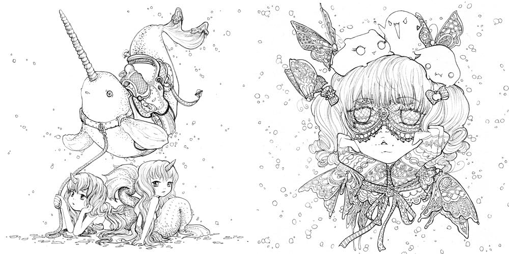 Best Pop Manga Coloring Book for Adults - Relaxing Japanese Anime Art Therapy with 50+ Unique Designs | Perfect for Stress Relief, Gift Giving & Creative Hobbies
