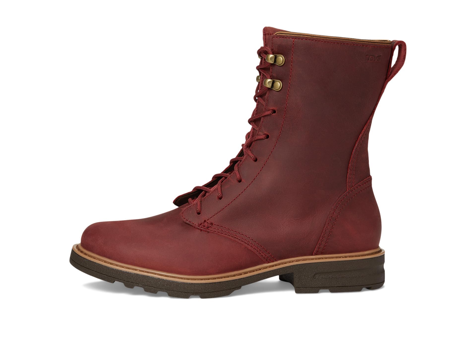 Teva Women's Rowena Lace-Up Fashion Boots - Waterproof Hiking & Outdoor Boots for Women - Comfortable Ankle Boots for Walking, Travel & Casual Wear