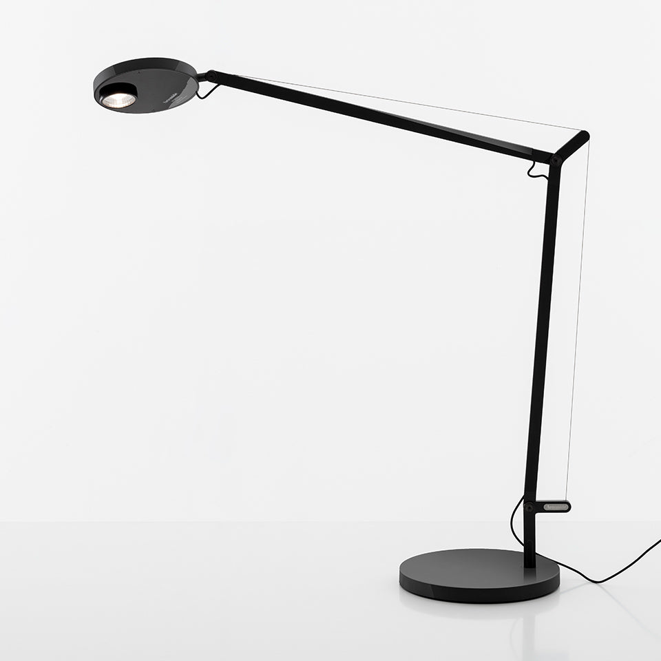 DEMETRA Professional Reading Floor Lamp - Adjustable LED Light for Home Office, Study, and Living Room - Perfect for Reading, Working, and Relaxing
