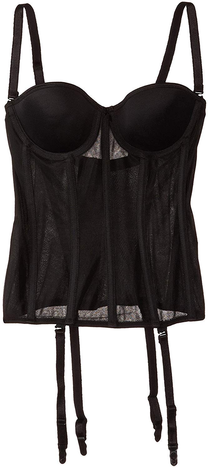 **Seamless Molded Sheer Corset Bra for Women - Full Figure Support, Comfortable & Sexy Lingerie - Perfect for Carnival, Parties & Special Occasions**