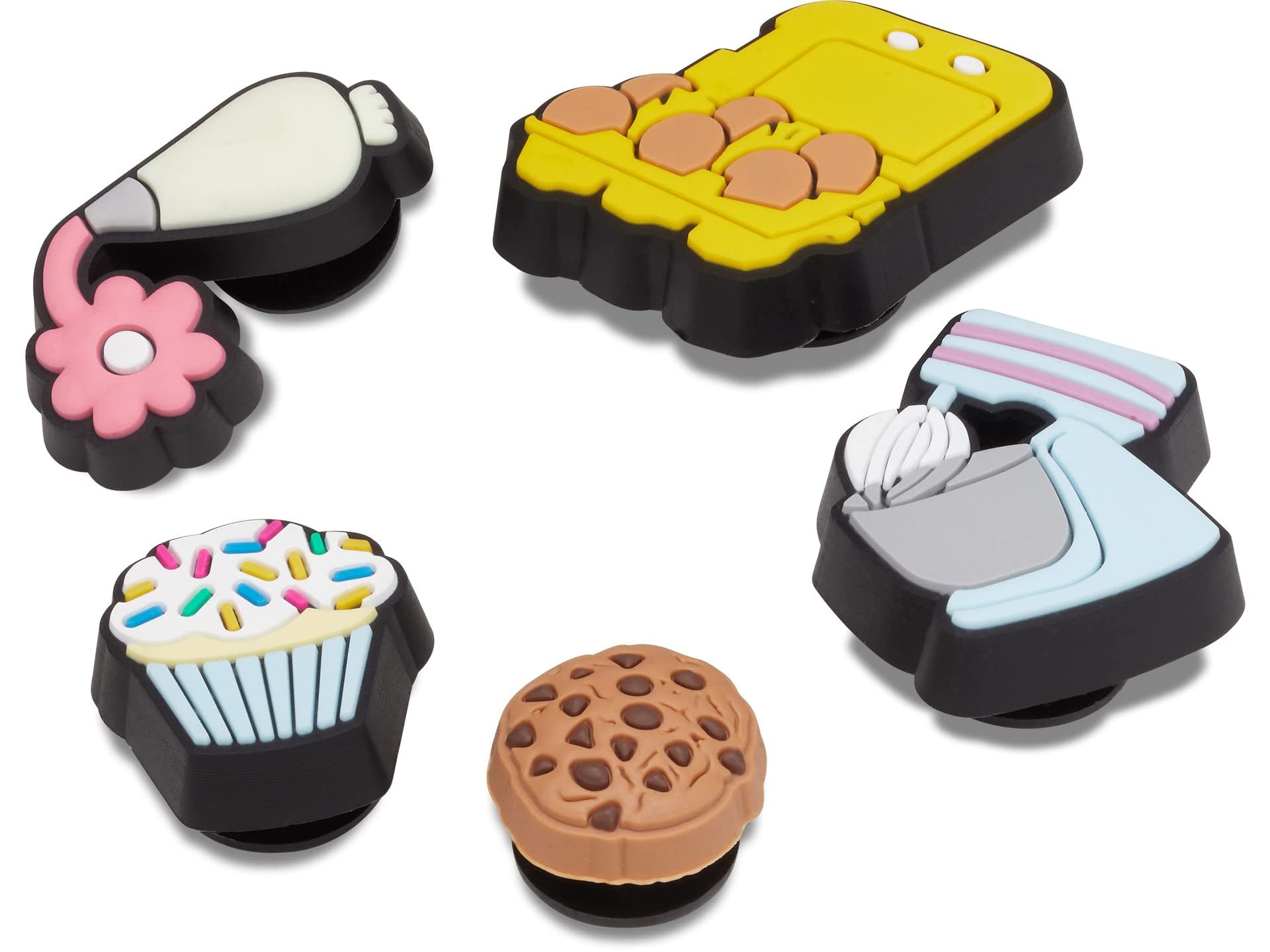 Crocs Unisex Baker Shoe Charms - Fun & Customizable Jibbitz for Crocs Shoes - Perfect for Kids & Adults, School, Work & Casual Wear