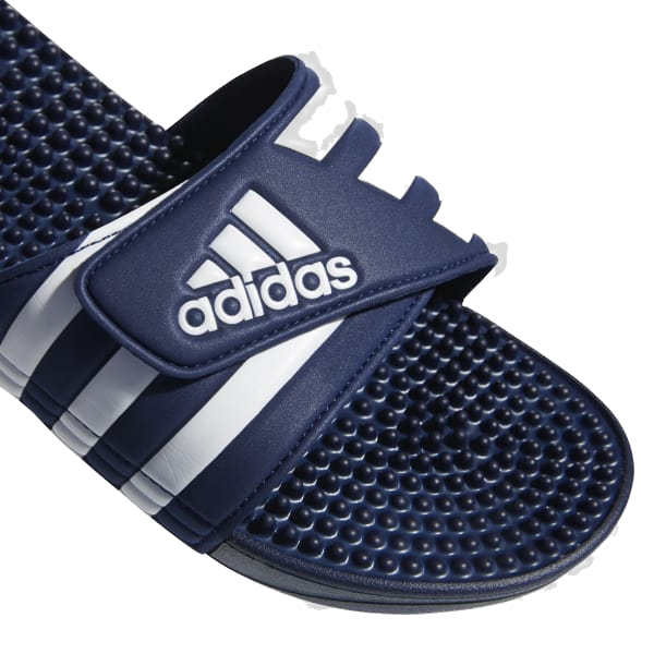Adidas Men's Adissage Slides - Comfortable Sandals for Men, Dark Blue/Cloud White/Dark Blue | Perfect for Pool, Beach, Gym & Casual Wear