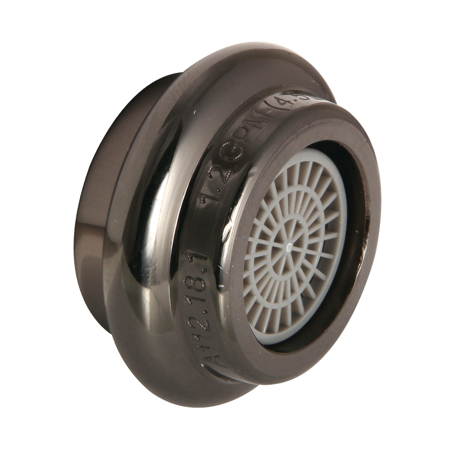 Cal Green Z12NBSA1790 1.2 GPM Black Stainless Steel Female Aerator - Perfect for Kitchen Sink, Bathroom Faucet & Water Conservation