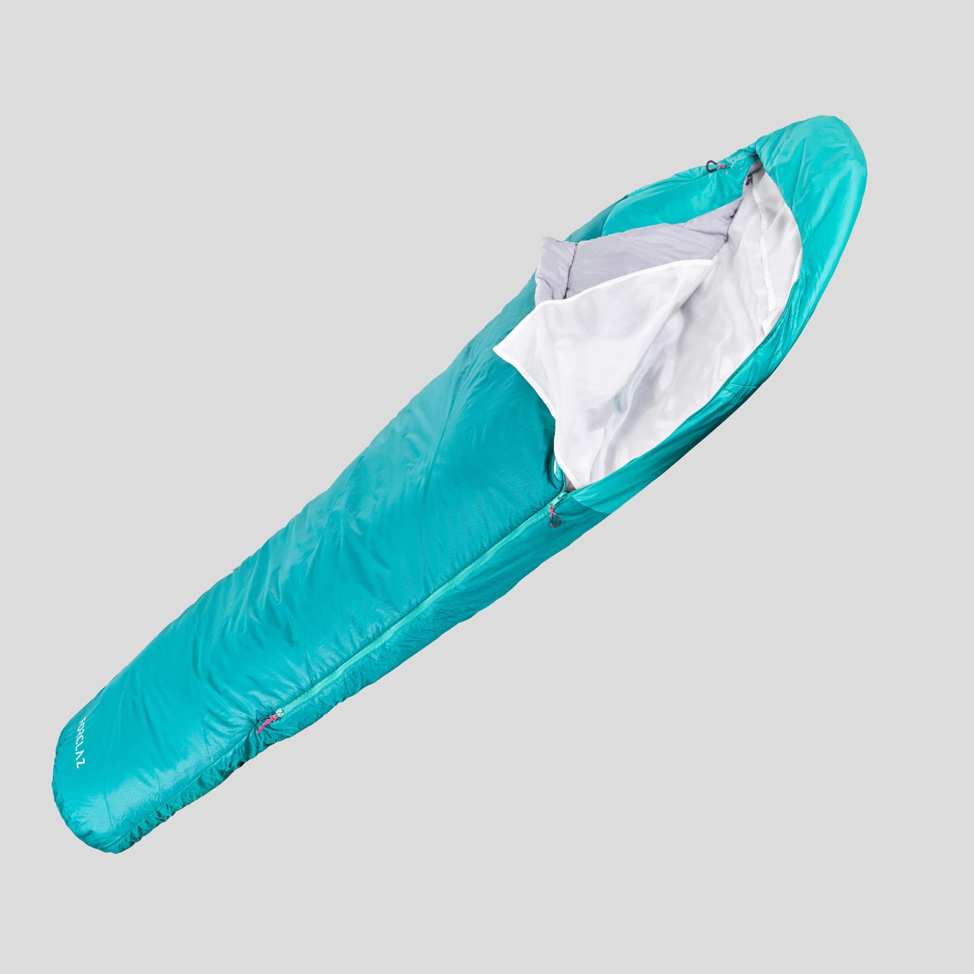 Forclaz Silk Sleeping Bag Liner - Lightweight & Breathable Travel Sleeping Bag Cover for Camping, Hiking, Backpacking & Outdoor Adventures