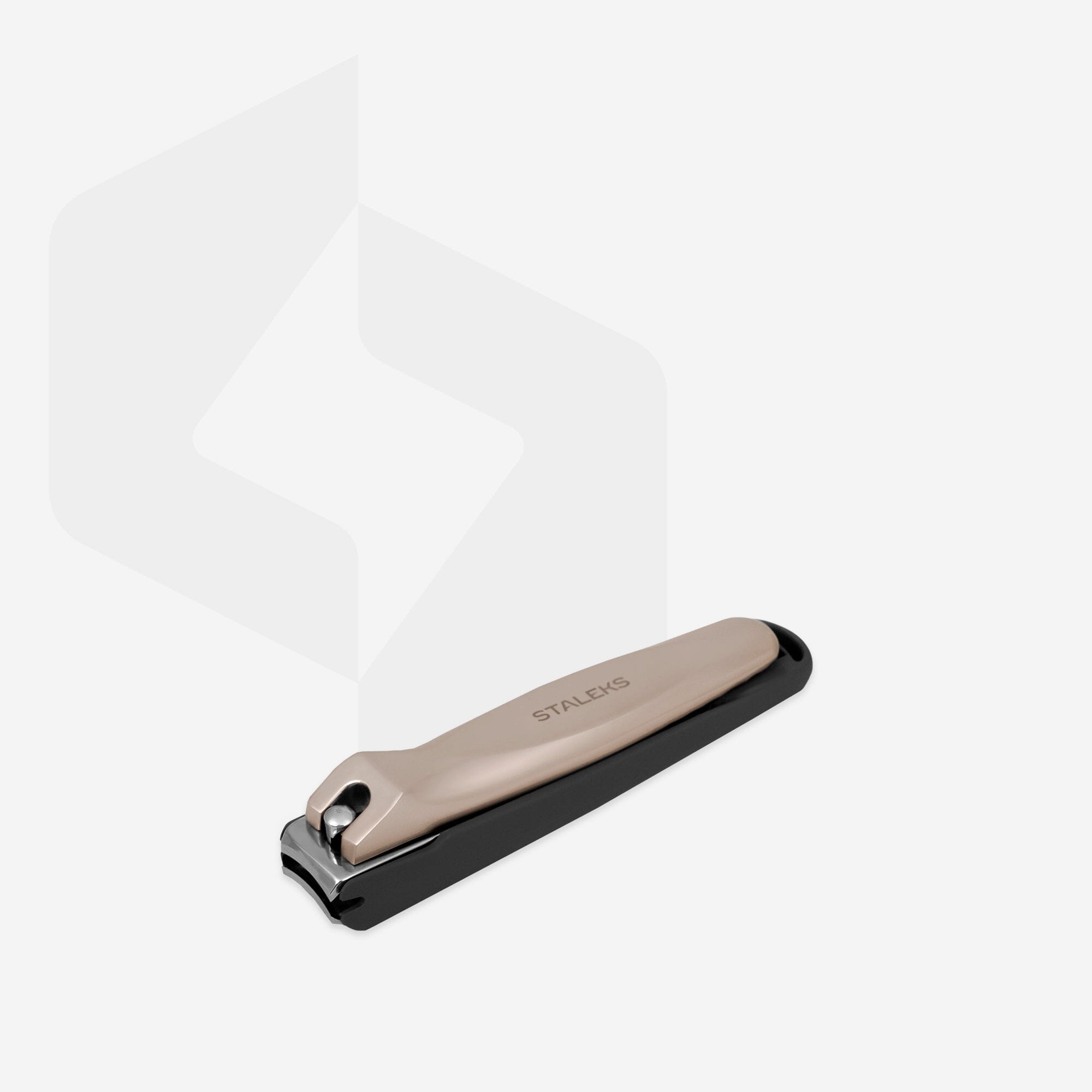 Staleks Professional Nail Clipper with Nail Catcher Container - Precision Nail Trimmer for Home & Travel - Beauty & Personal Care Essentials