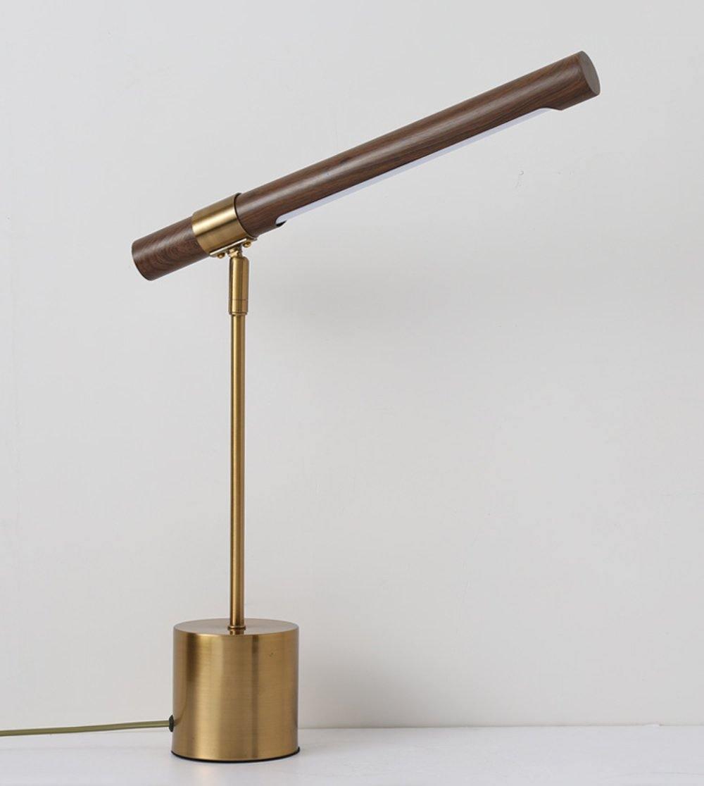 Modern Linear Table Lamp - Sleek & Minimalist LED Desk Light for Home Office, Bedroom, or Study - Perfect for Reading, Working, and Ambient Lighting