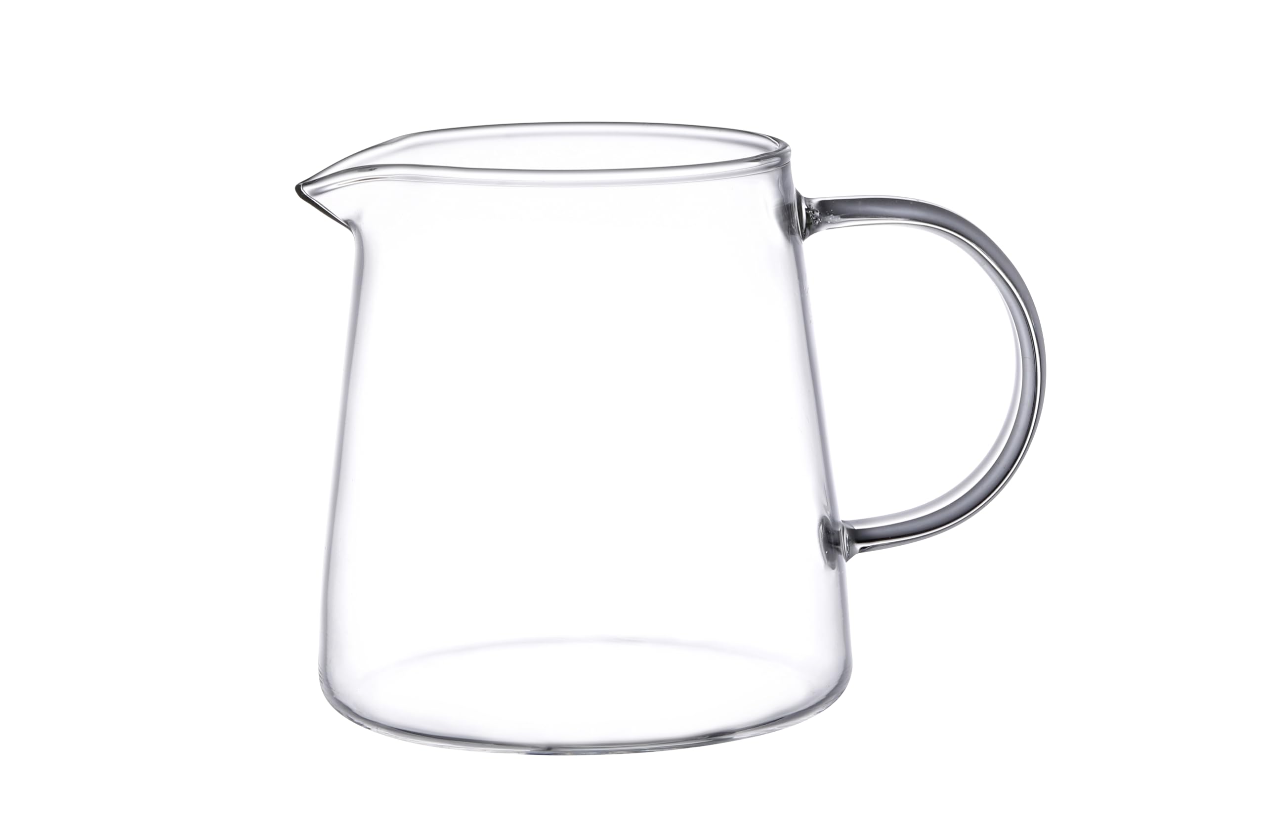 8.5oz Small Glass Pitcher - Mini Tea Serving Pitcher with Handle - Perfect for Iced Tea, Milk, Juice & Cocktails - 1 Pack