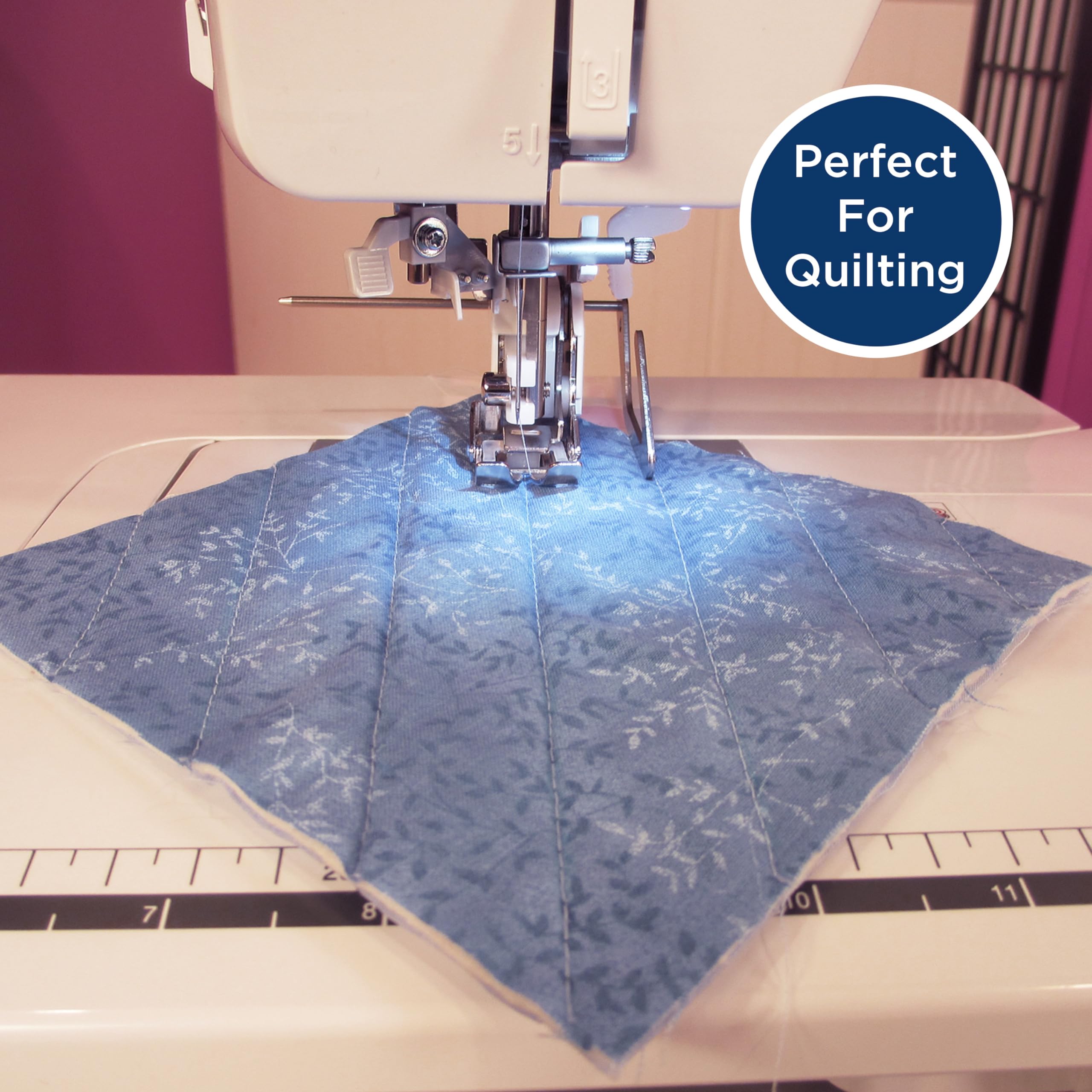Brother XR3774 Sewing and Quilting Machine with 37 Built-in Stitches, Wide Table & 8 Included Sewing Feet - Perfect for Home DIY, Dressmaking, Quilting Projects and Crafting