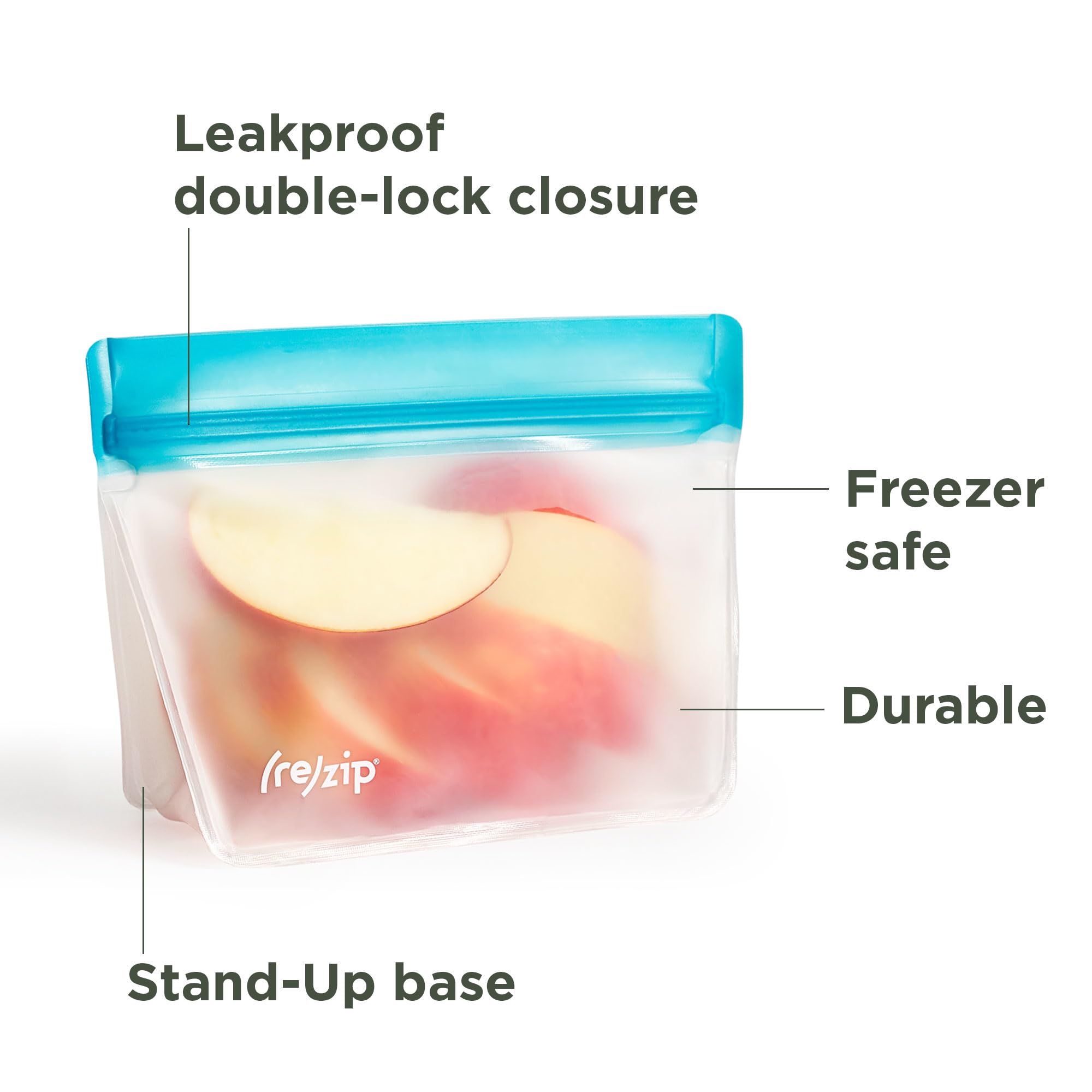 11-Piece Travel Organization Kit by (re)zip - TSA-Compliant Quart, Small, Medium & Gallon Zippered Bags + 3 Leakproof Stand Up Pouches | Perfect for Air Travel, Toiletries, Documents, Snacks & Electronics Organization | Ideal for Business Trips, Vacations & Weekend Getaways
