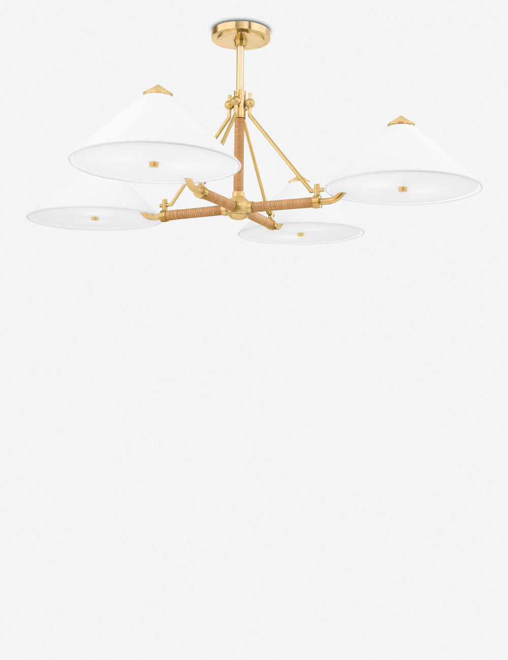 Axton Crystal Chandelier - Elegant Modern Ceiling Light Fixture for Dining Room, Living Room & Bedroom | Energy Efficient LED Lighting for Home Decor