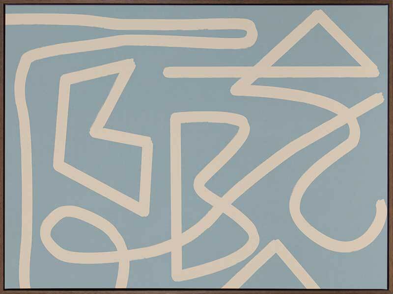 Allegro Smoke Canvas Art Print - Modern Abstract Wall Decor for Living Room, Bedroom & Office - Perfect for Home & Office Decor