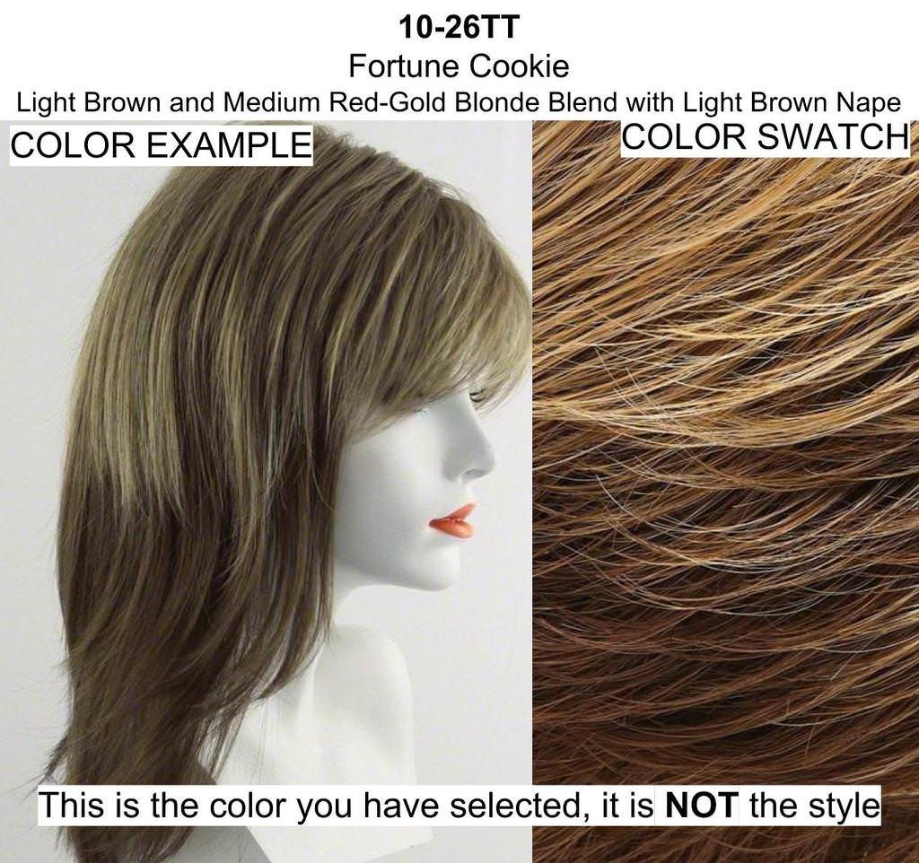 Jon Renau Hillary Wig Bundle - 4 Items (10/26TT Color) with Christy's Wigs Q&A Booklet, BeautiMark Synthetic Shampoo & Wide Tooth Comb - Perfect for Daily Styling, Cosplay & Hair Care Routine