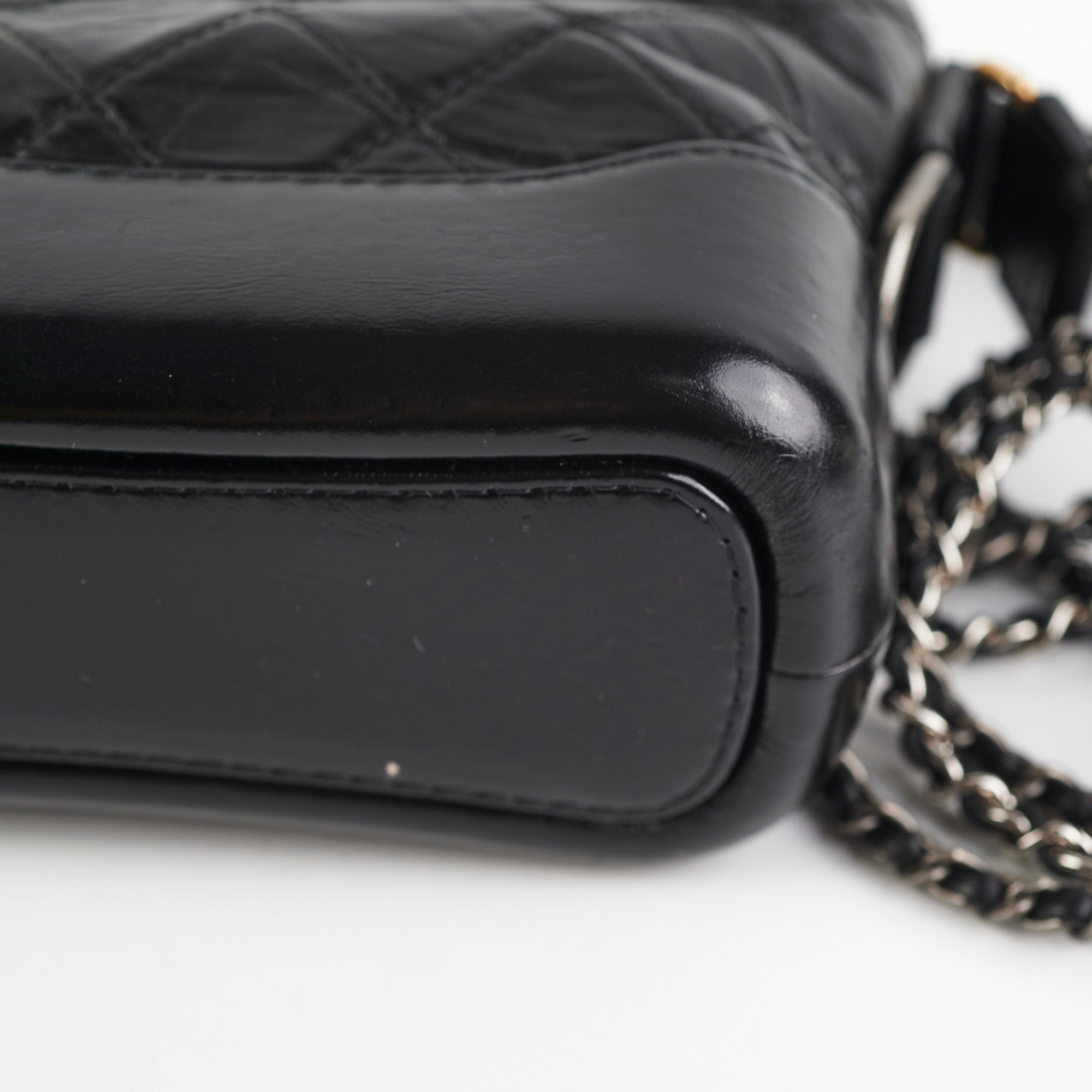 Chanel Small Gabrielle Black Leather Crossbody Bag for Women | Luxury Designer Handbag for Evening Out & Special Occasions