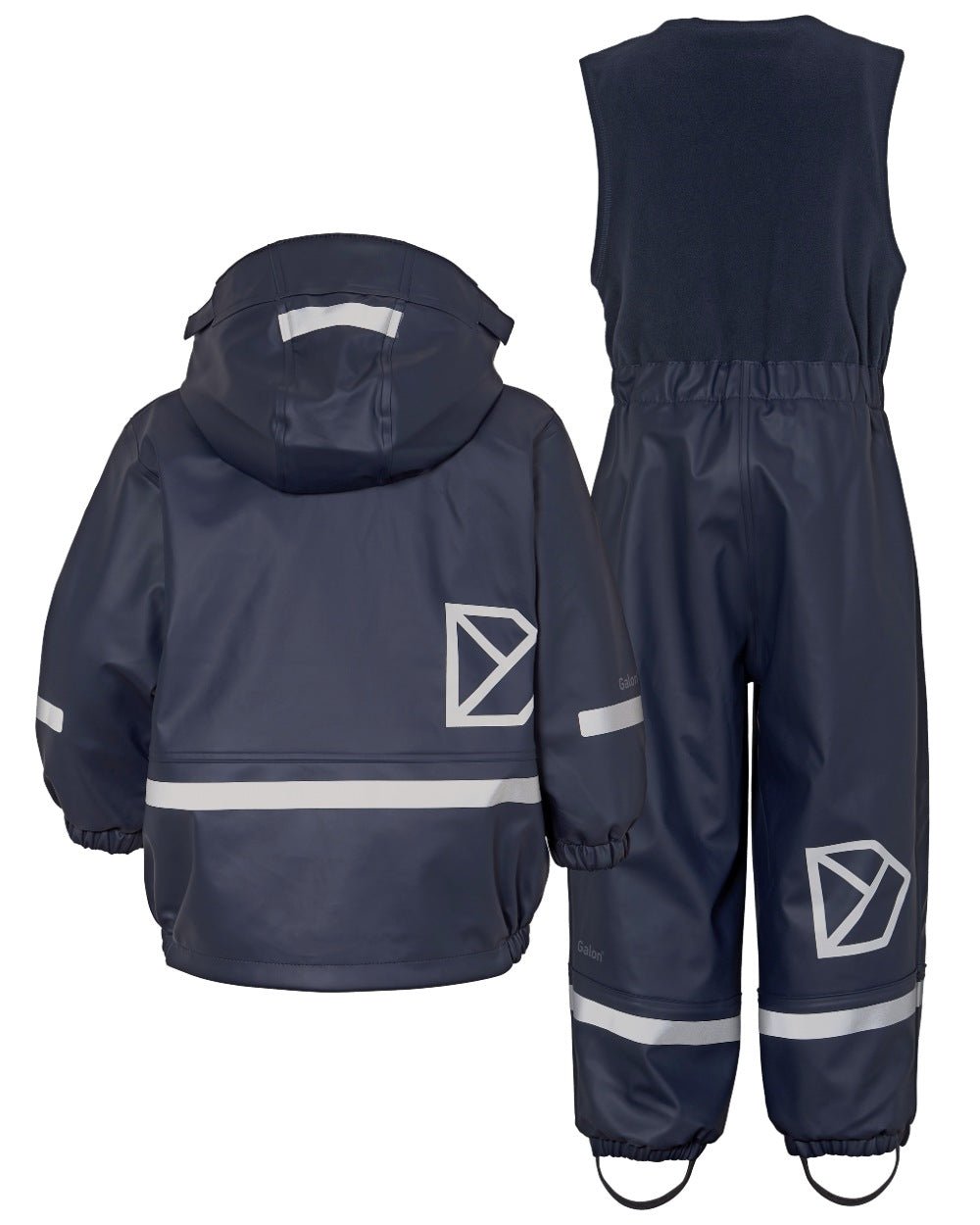 Didriksons Boardman Kids Rain Jacket & Pants Set - Waterproof Outdoor Gear for Boys & Girls - Perfect for Hiking, Camping & School