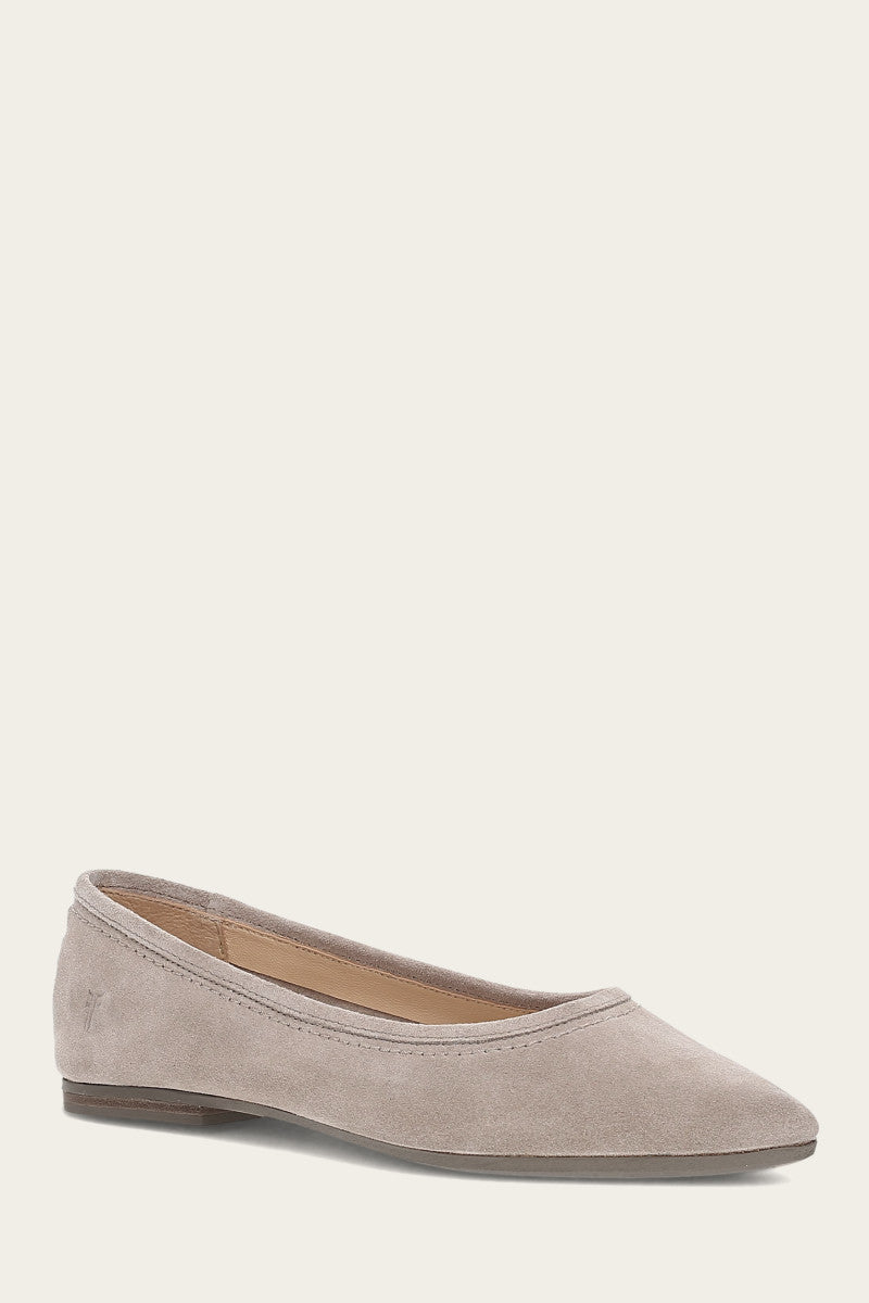 Heather Ballet Taupe Flats - Comfortable Women's Ballet Shoes for Casual Wear, Work & Everyday Use