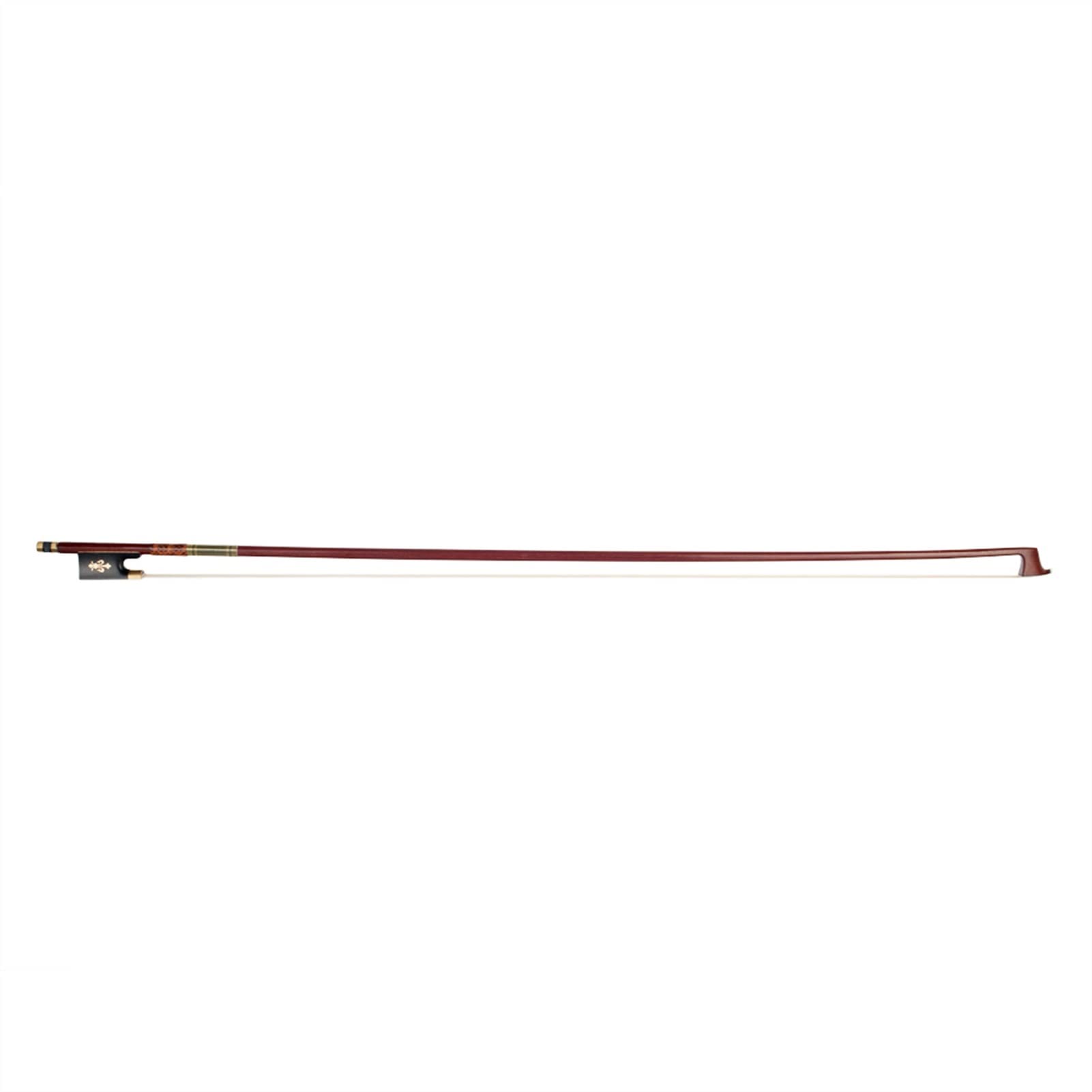 Premium 4/4 Full Size Violin Bow with Ebony Frog & Pernambuco Wood - Real Horsehair for Superior Sound & Perfect Balance - Ideal for Students & Professional Violinists - Perfect for Practice, Performances & Orchestra Use