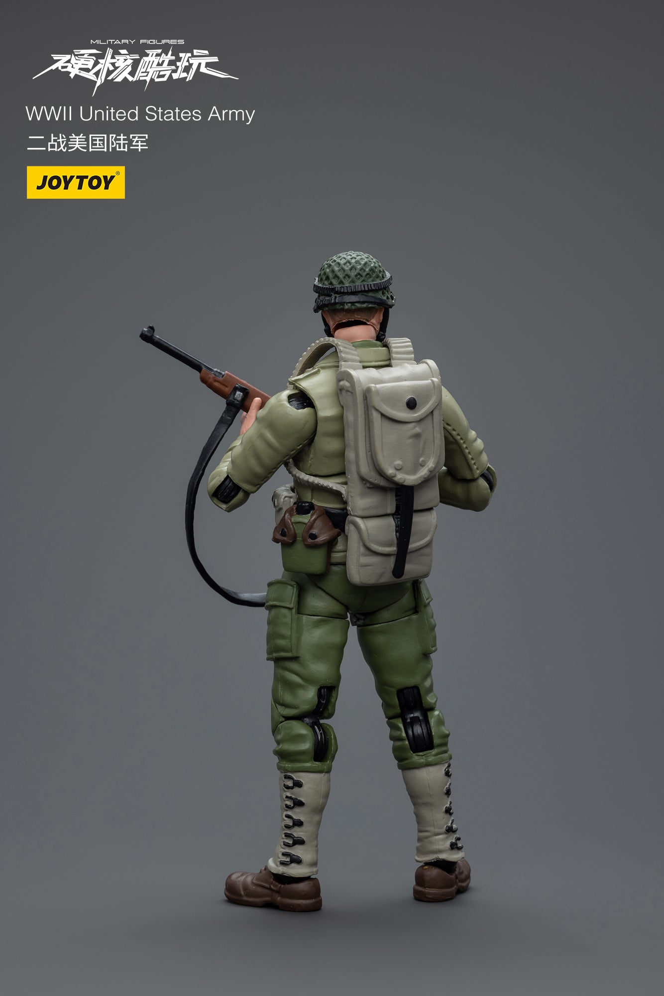 1/18 JOYTOY 3.75 Inch WWII Military Action Figures - German Wehrmacht, Soviet Red Army & US Army Soldiers - Collectible Toy Soldiers for War Games, Dioramas & Display