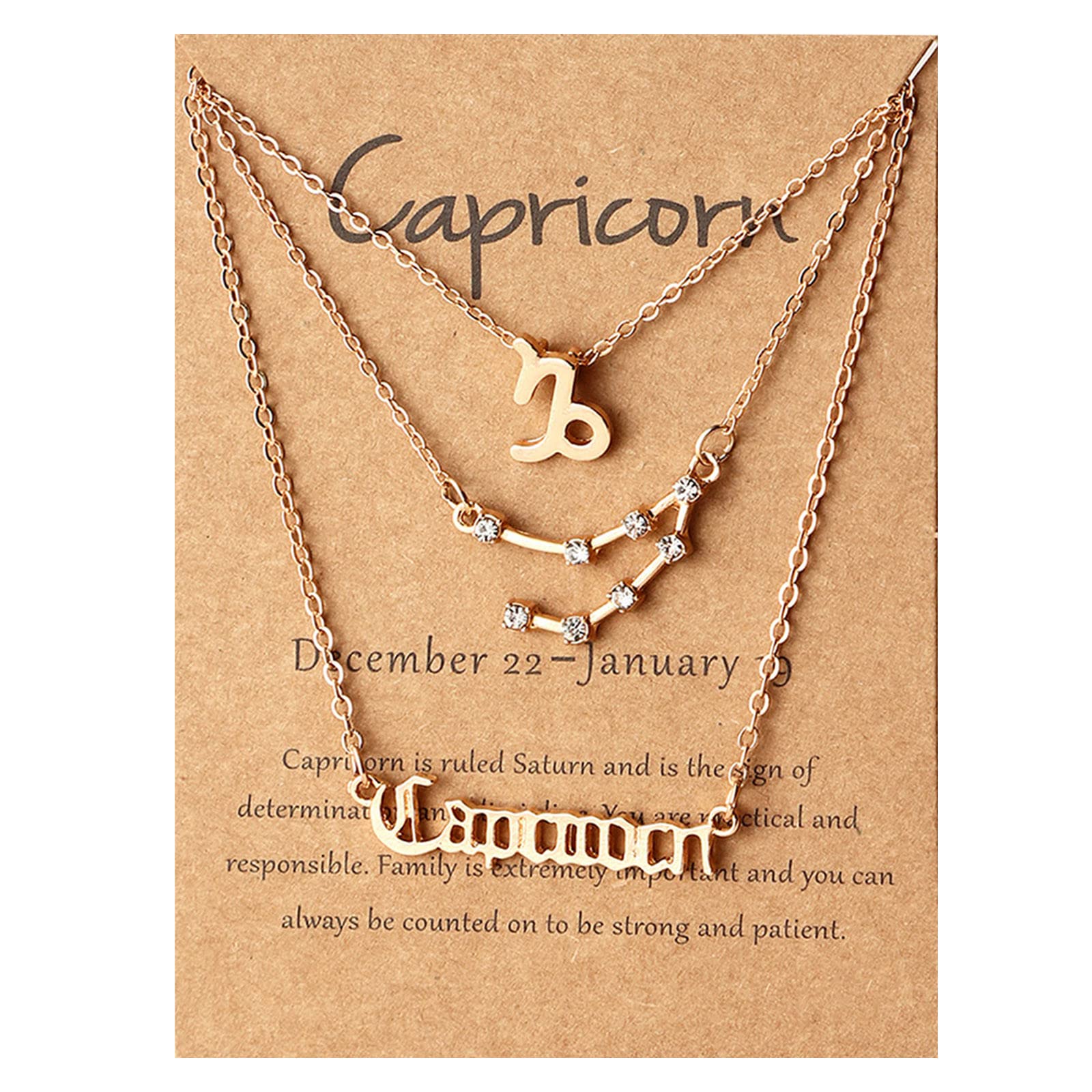 CSQDU 12 Constellation Pendant Necklace for Women - Zodiac Sign Layered Jewelry, Retro Exquisite Birthday Gift for Girls | Perfect for Daily Wear, Special Occasions & Fashion Statements