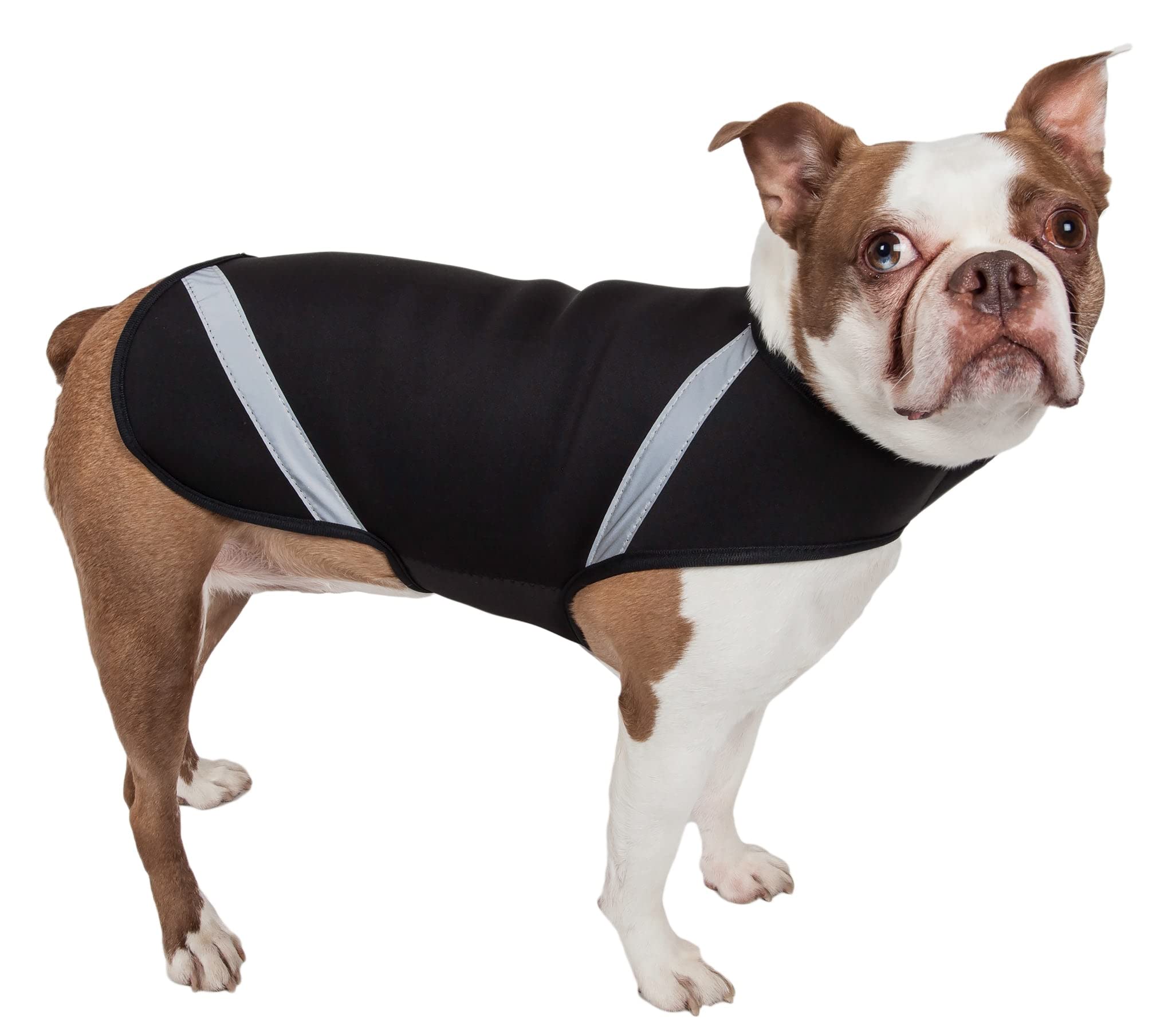 Extreme Softshell Neoprene Dog Coat with Reflective Taping - Waterproof & Warm Winter Jacket for Small Medium Large Dogs - Perfect for Outdoor Adventures, Hiking & Cold Weather Protection