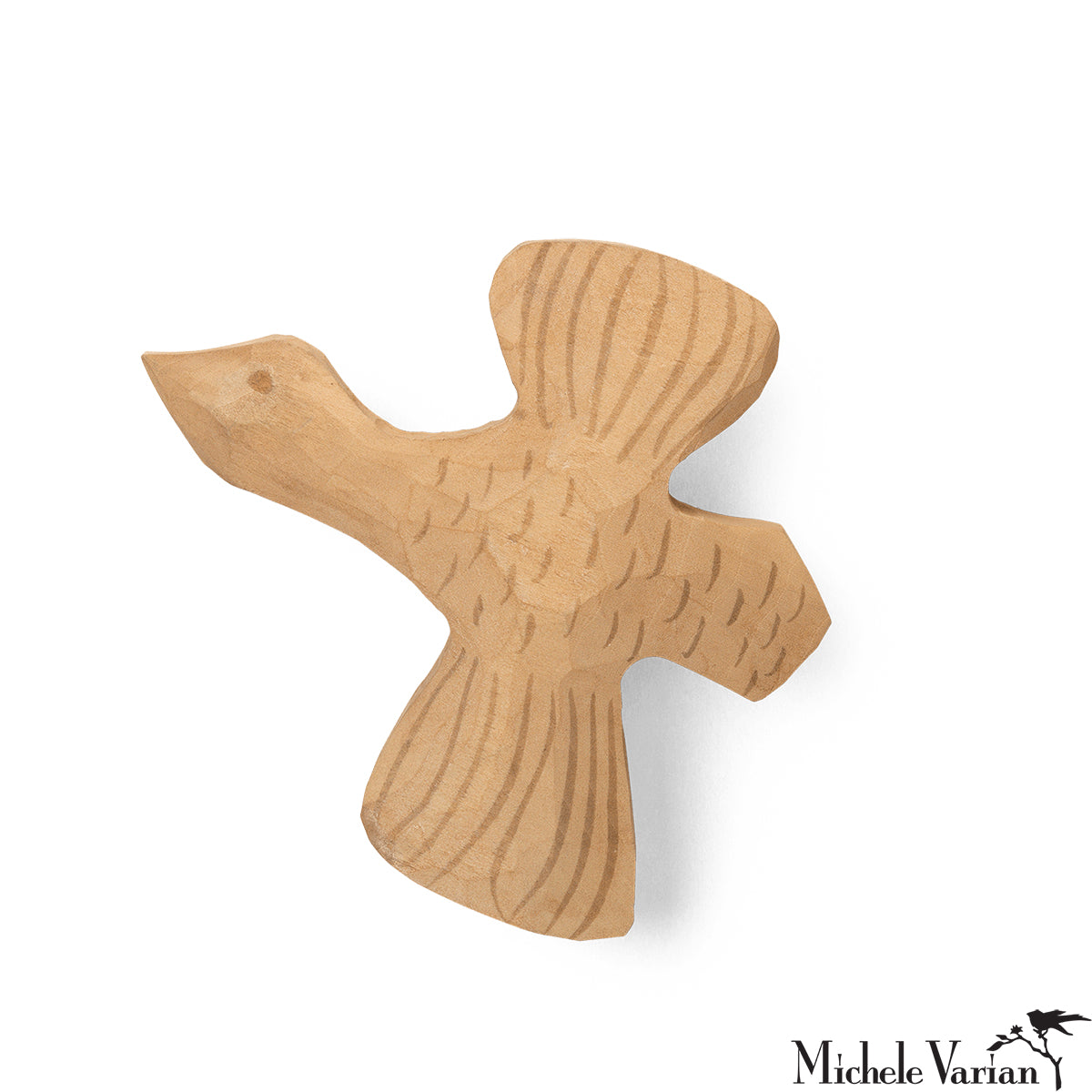 Billie Bird Hook Natural - Premium Wooden Wall Hooks for Home Decor, Kitchen, Bathroom & Entryway Organization