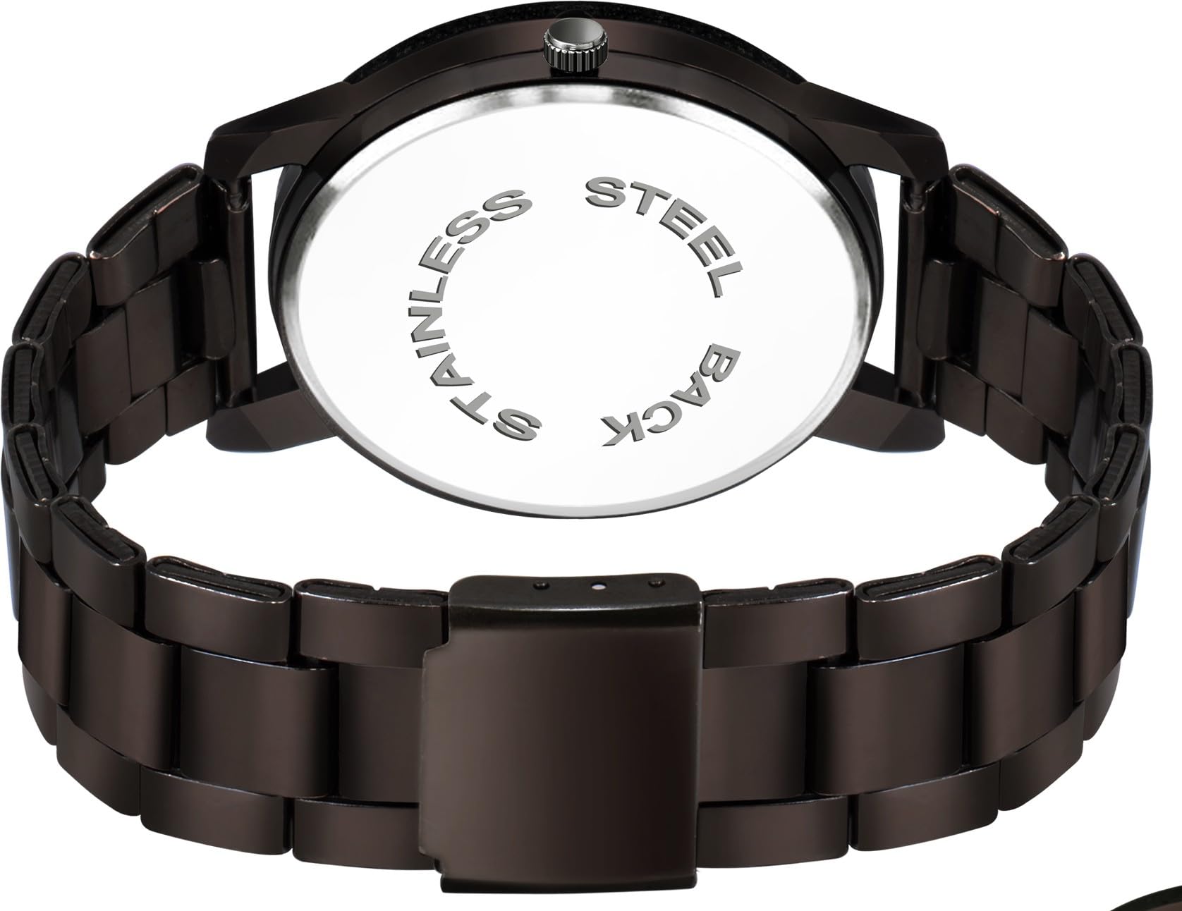 Stylish Black Dial Stainless Steel Couple Watches for Men and Women - Perfect for Anniversaries, Weddings & Romantic Gifts