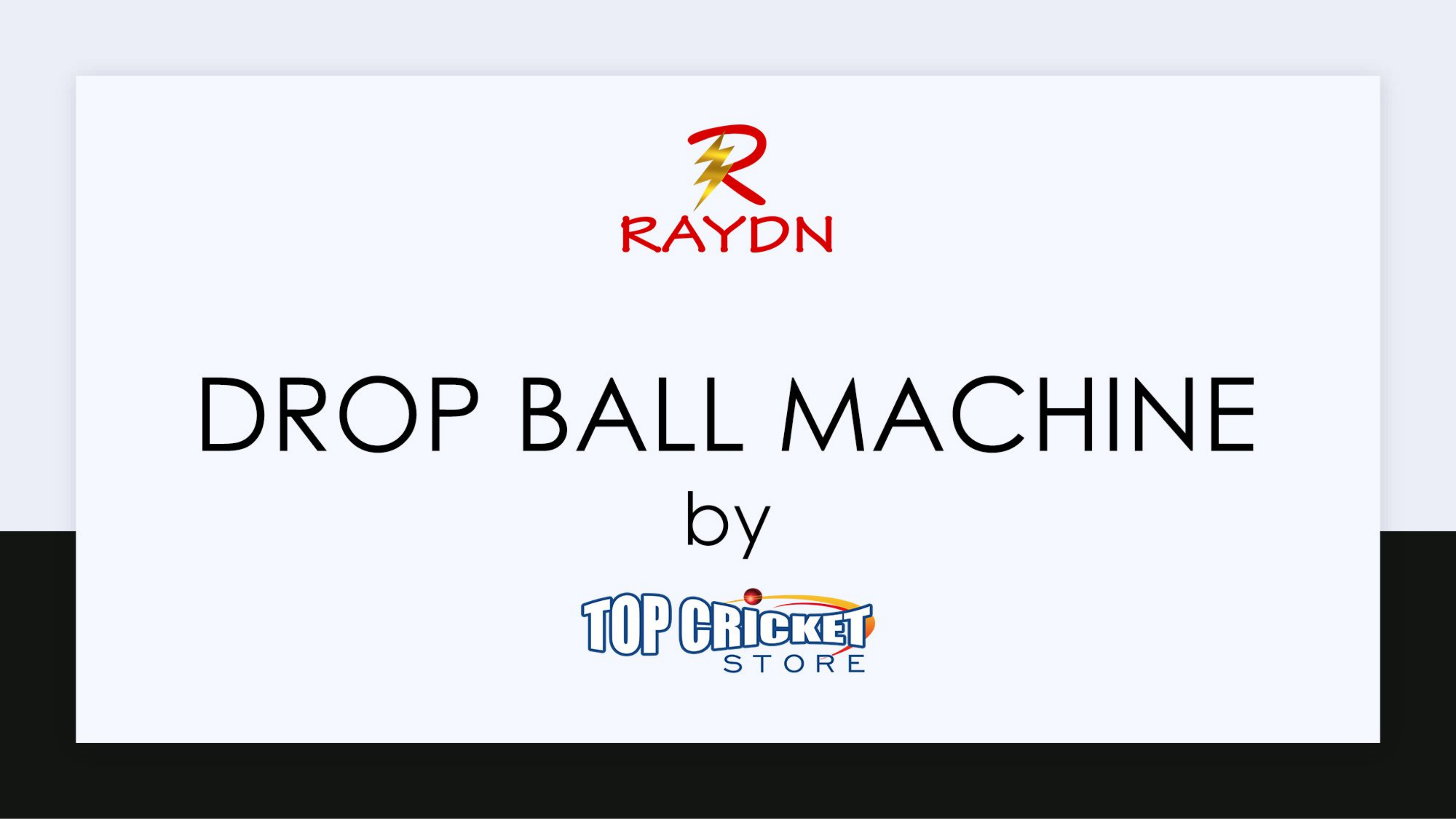 Raydn Cricket Drop Ball Machine - Professional Cricket Training Equipment for Batting Practice | Perfect for Cricket Clubs, Schools, and Home Backyard Training