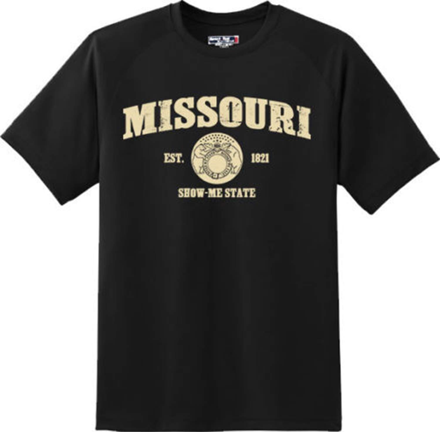 Vintage Missouri State Retro Graphic T-Shirt - Hometown America Souvenir Gift Tee for Men & Women - Perfect for Travel, Gifting & Casual Wear